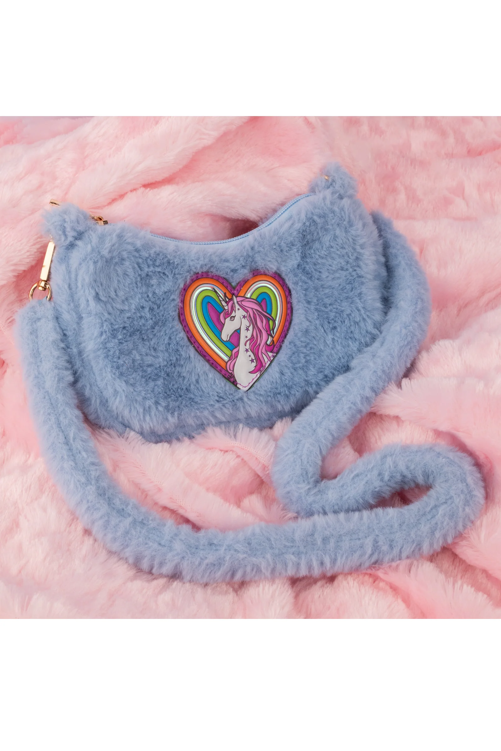 Rainbow Cuddle Crossbody Purse - Image 4