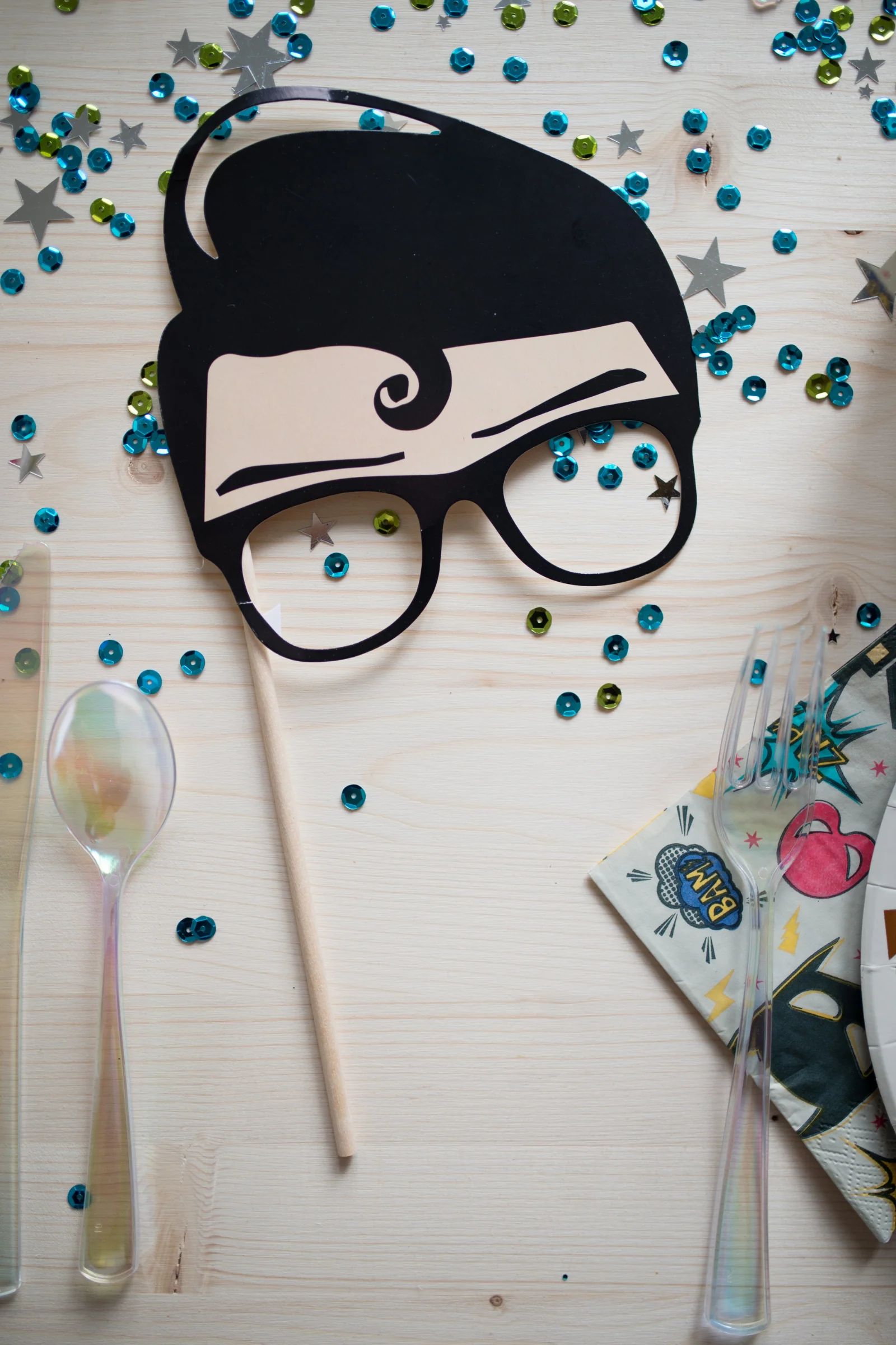Photo Booth Prop Kit - Party - Superhero - Image 5
