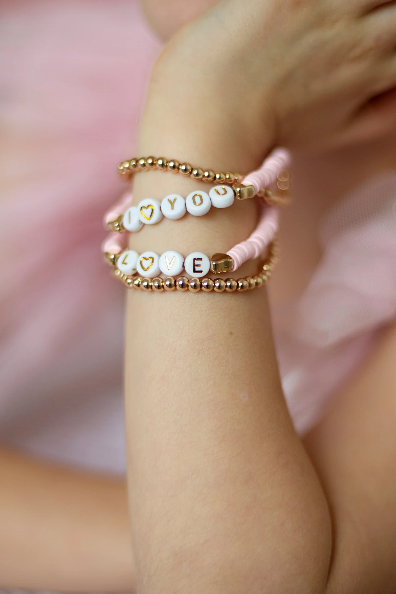 Pink Love Bracelets - Image 4