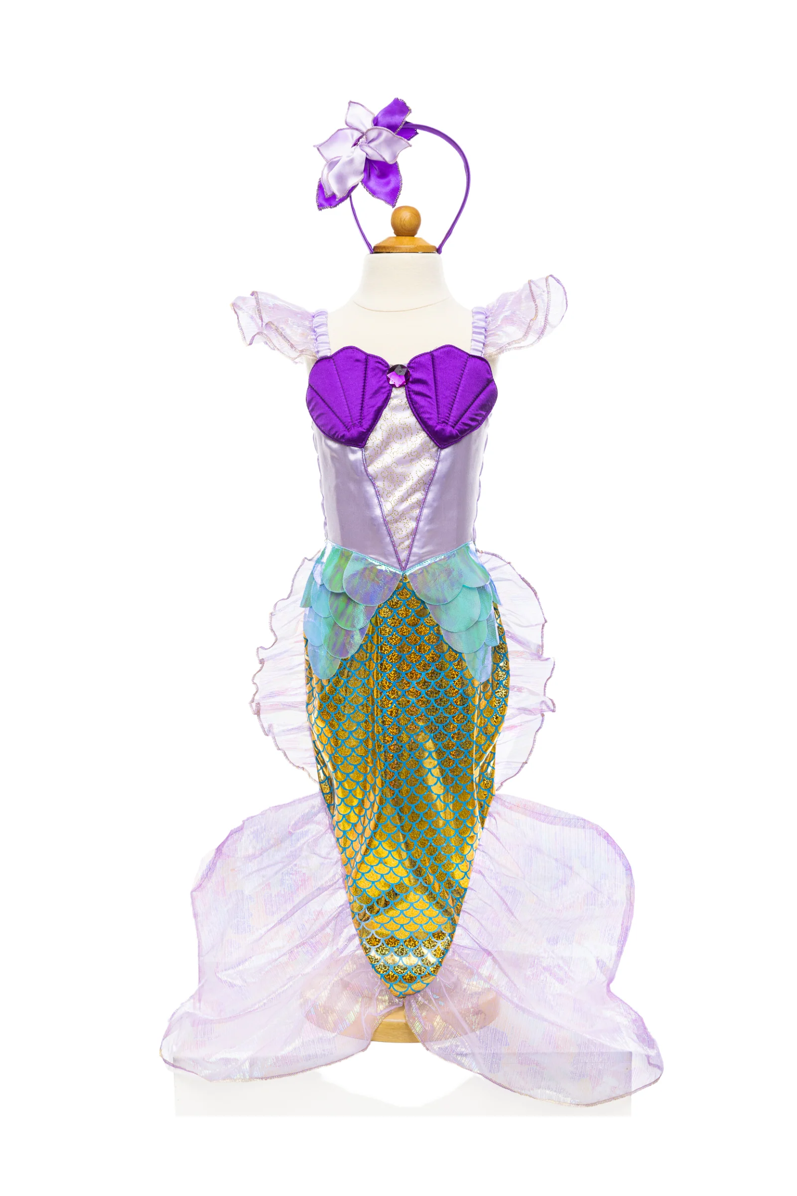Mermaid Dress & Headband - Image 3