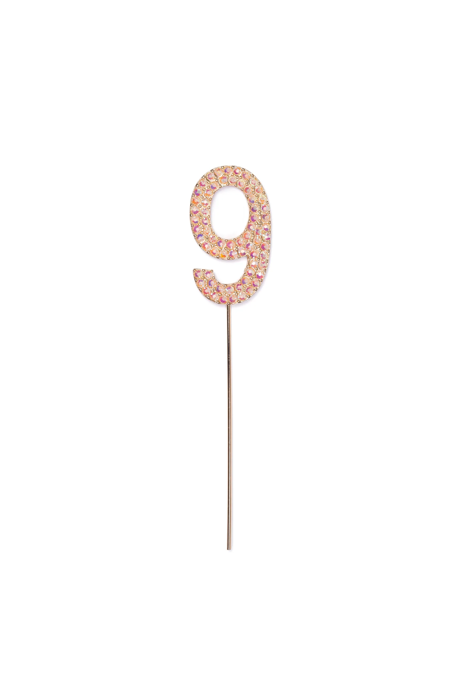 Pink Rhinestone Cake Topper Numbers - Image 14