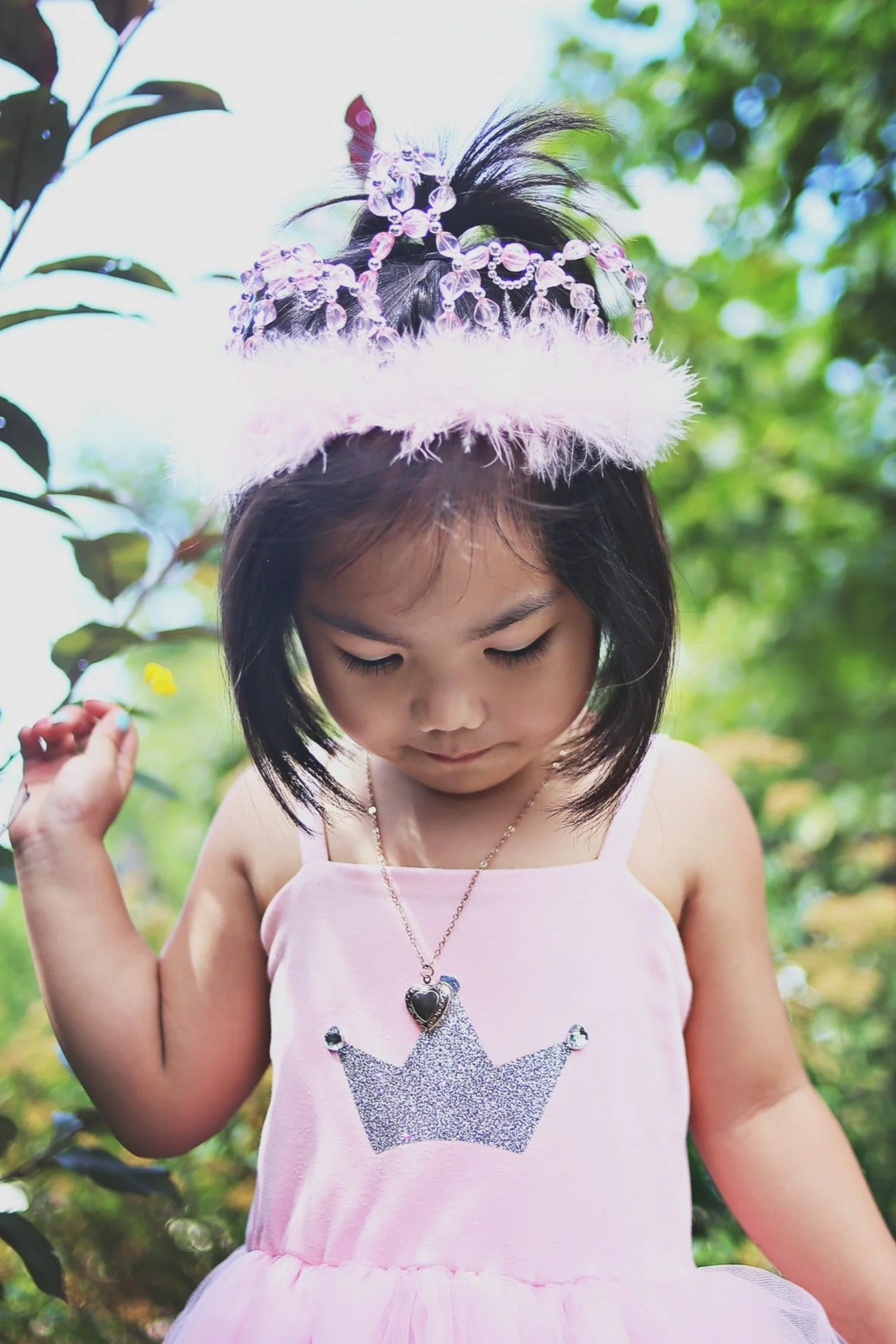 Pink & Silver Princess Tiara - Image 3