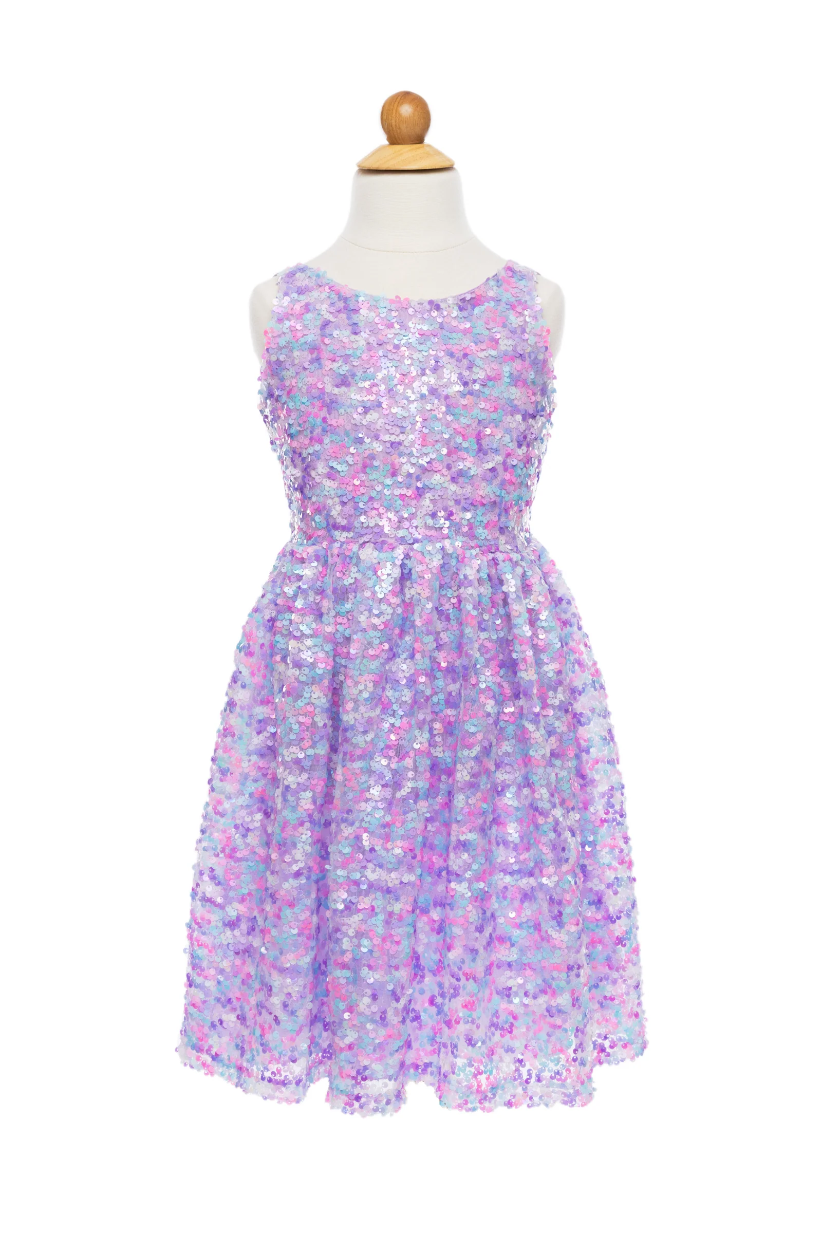 Purple Party Sequins Dress - Image 4