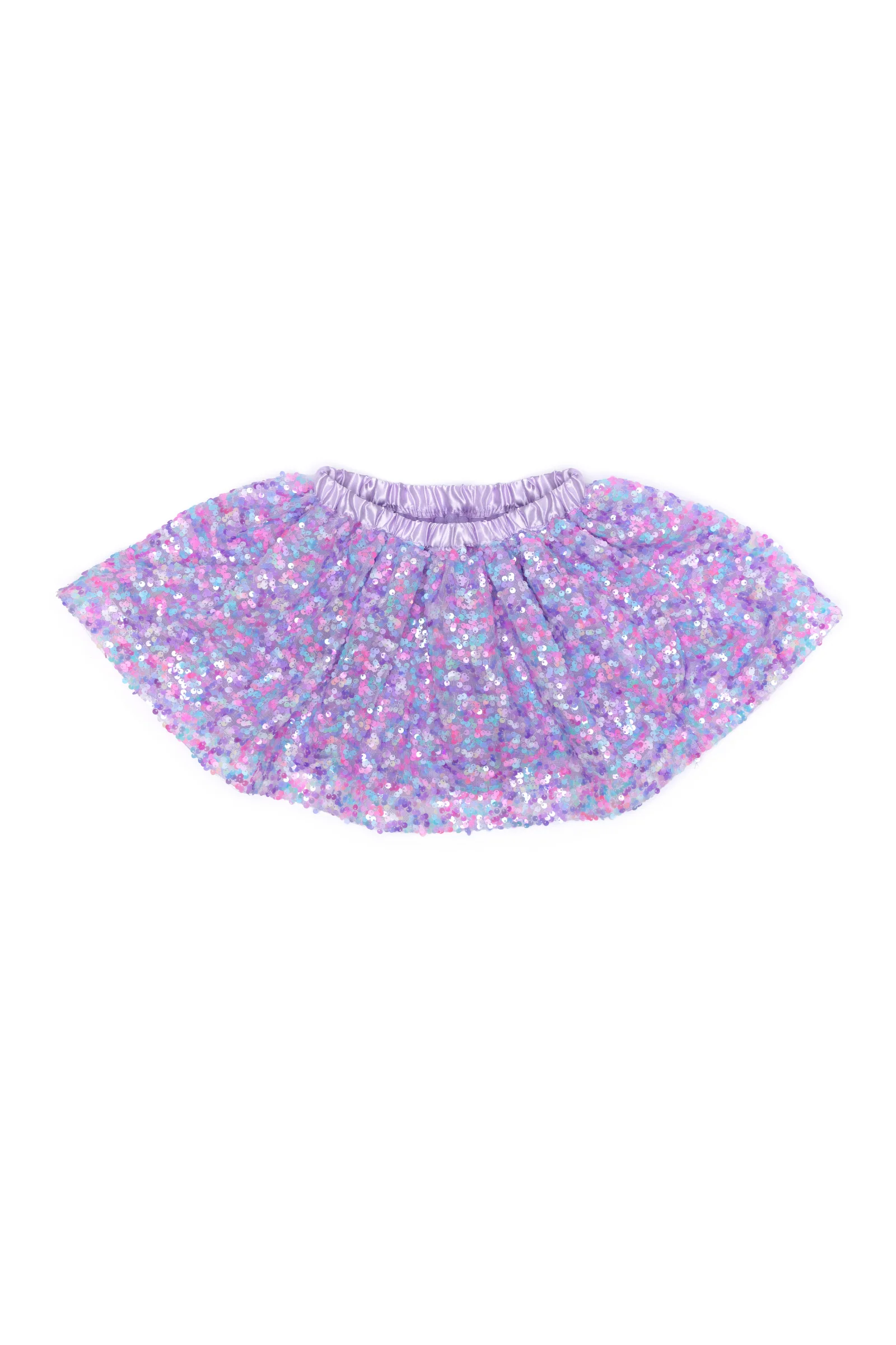 Purple Party Sequins Skirt - Image 4