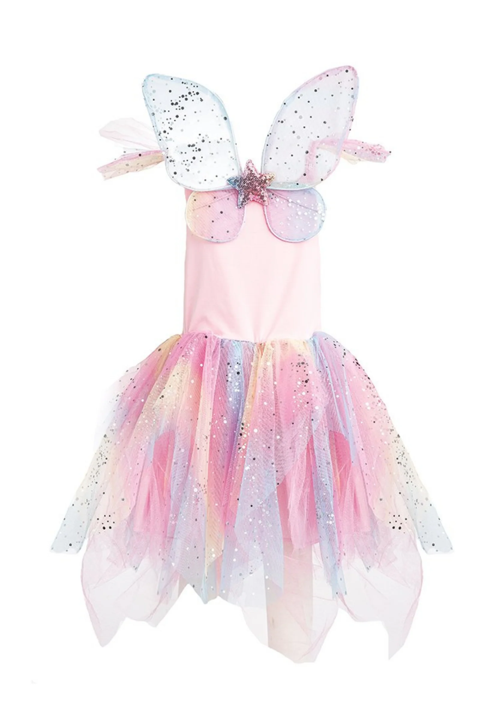 Rainbow Fairy Dress & Wings - Image 7