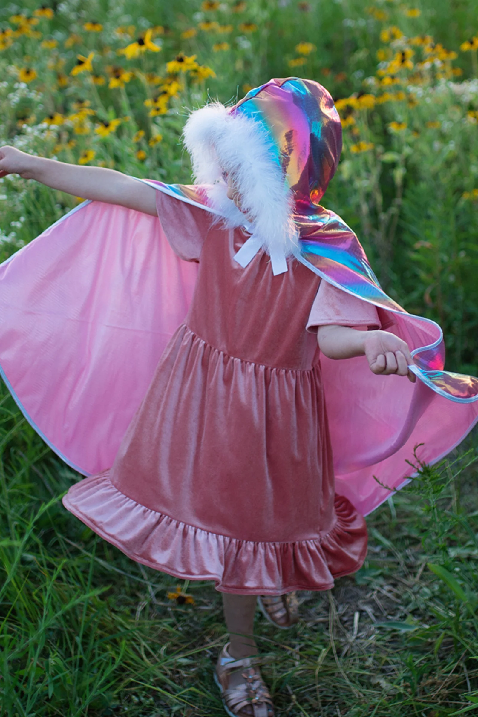 Rainbow Princess Cape - Image 3