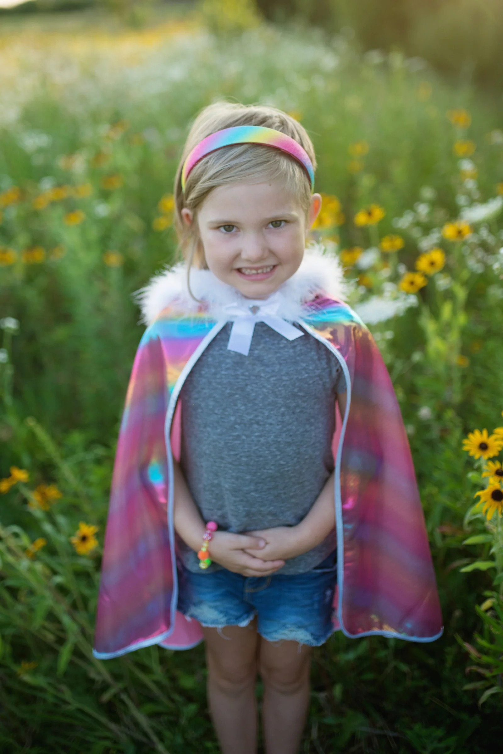 Rainbow Princess Cape - Image 4