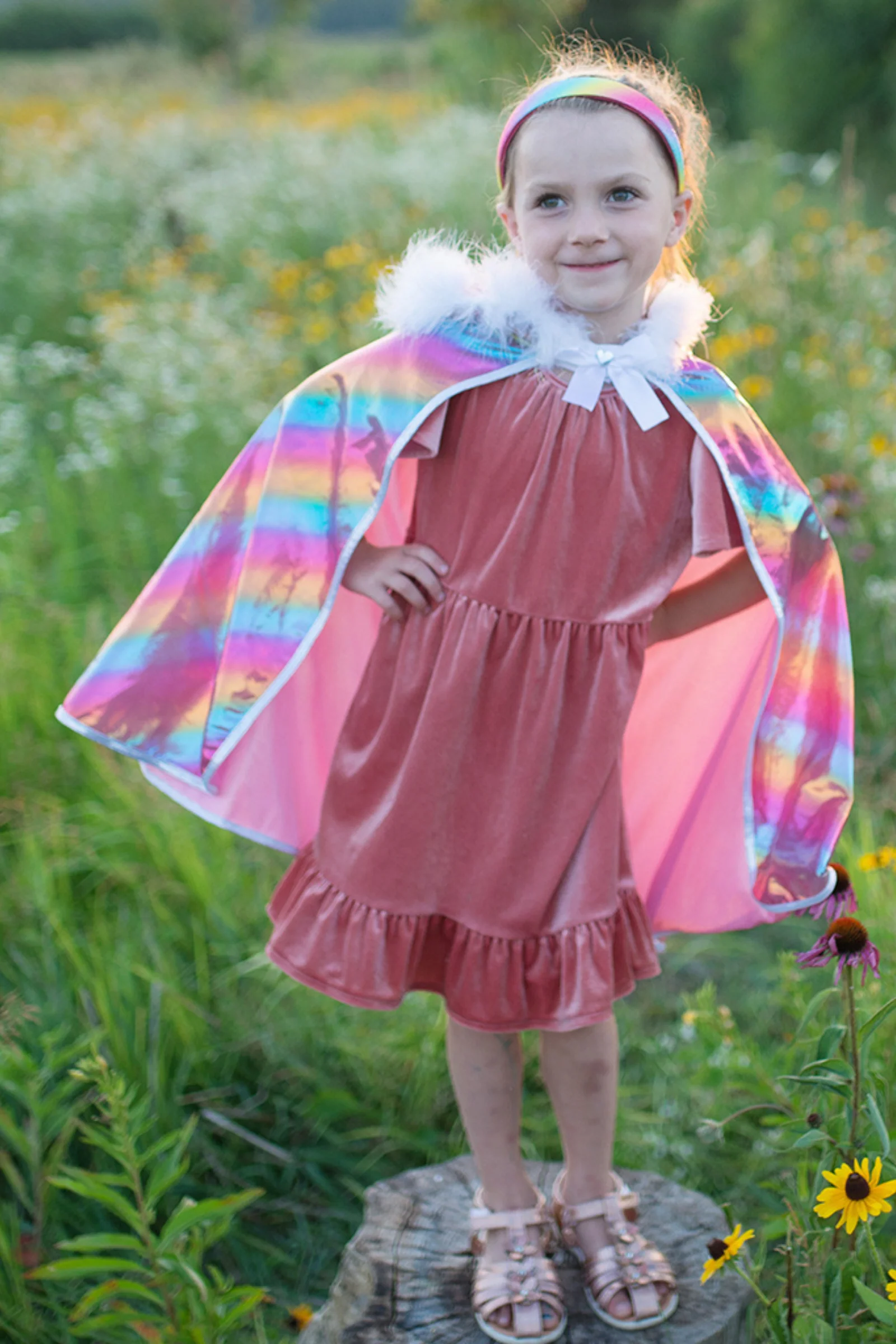 Rainbow Princess Cape - Image 6