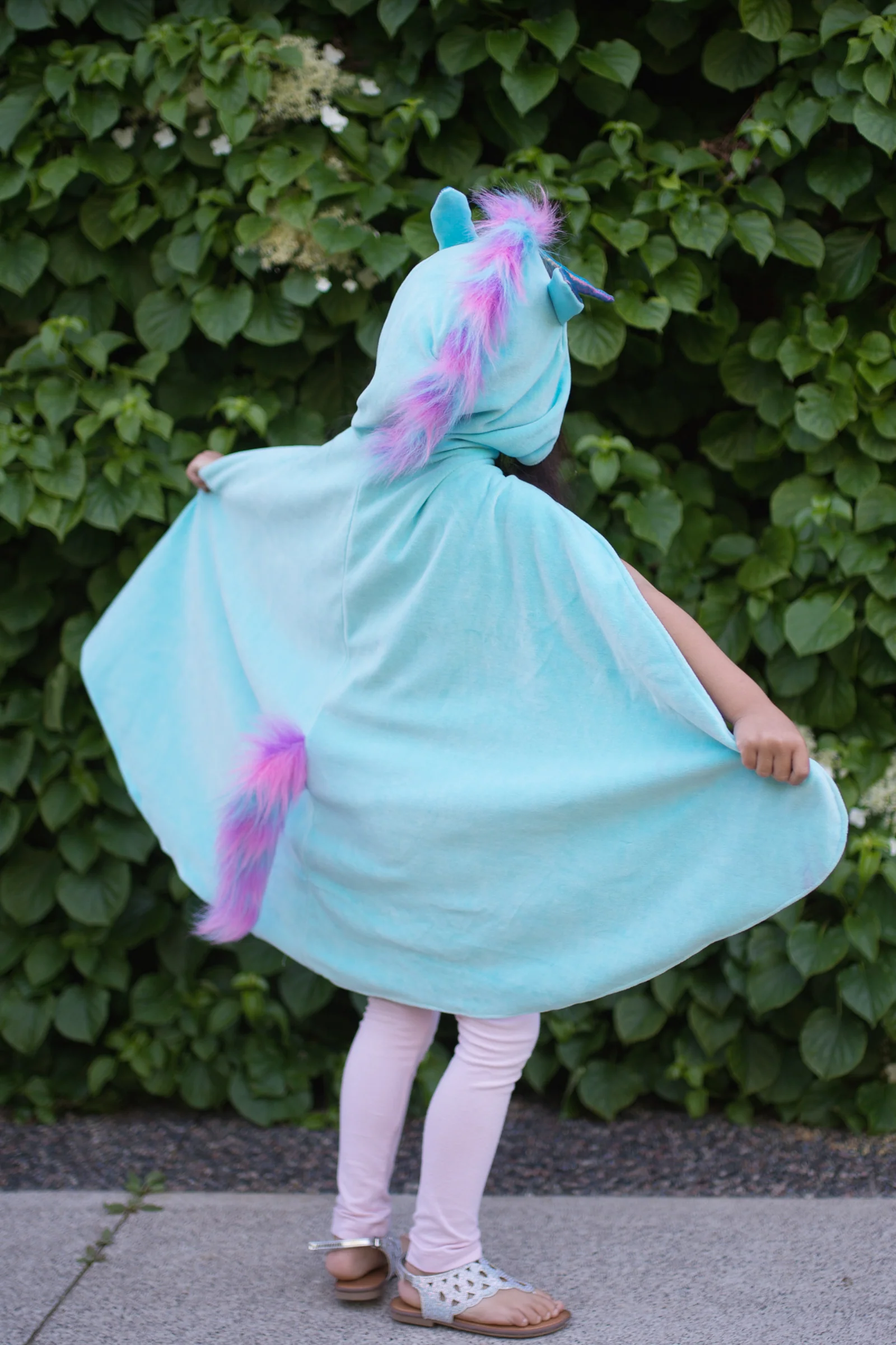 Reversible Unicorn Dragon Cape - Image 8