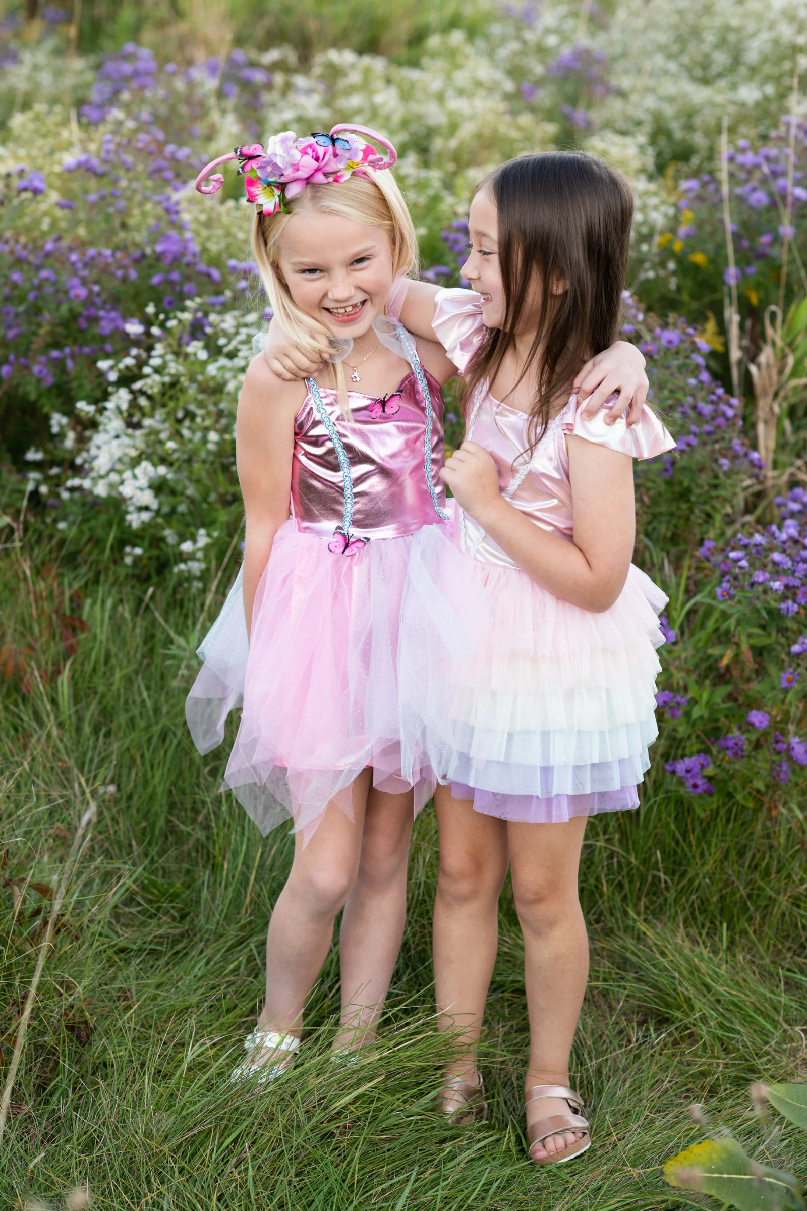 Rainbow Ruffle Tutu Dress - Image 3