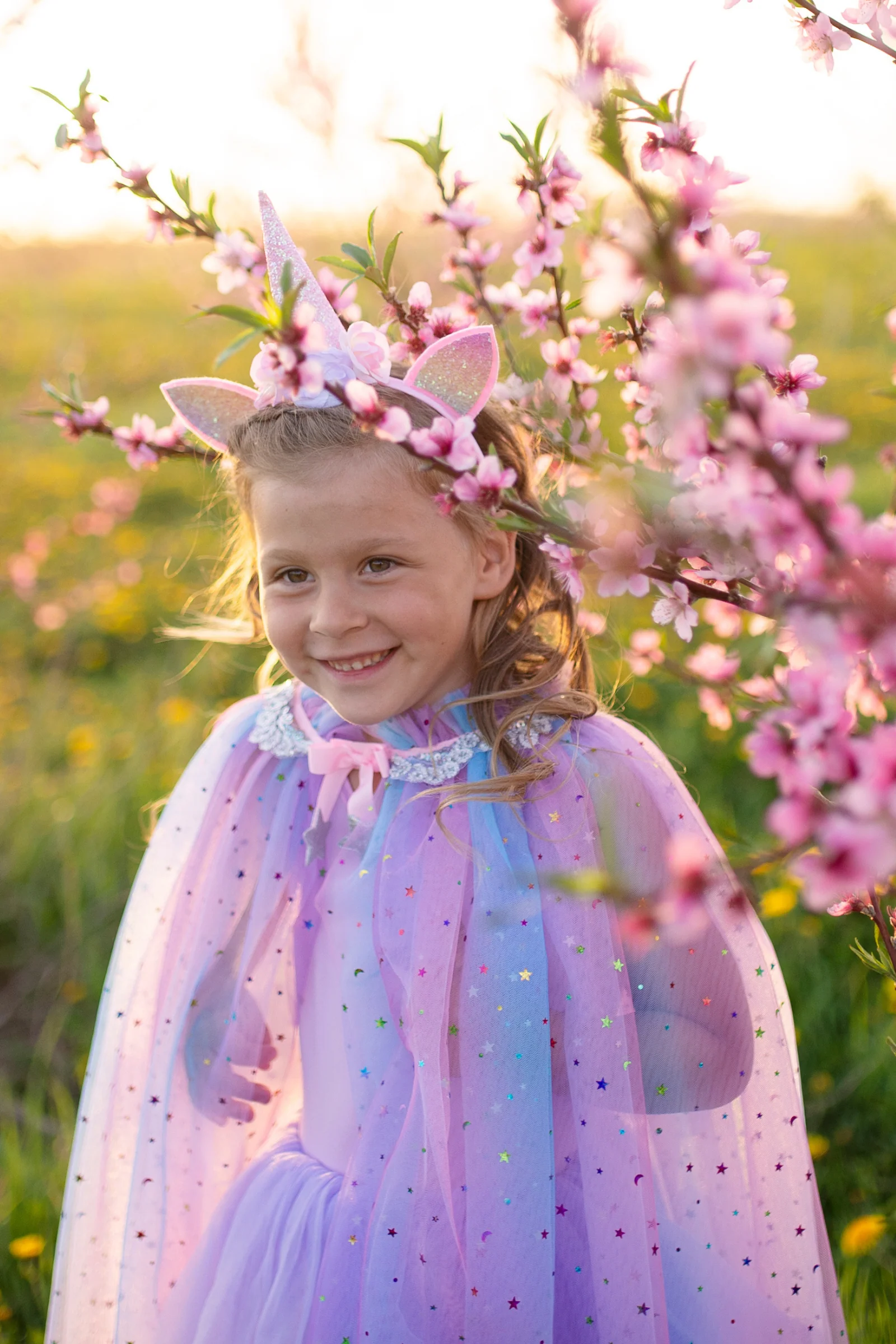 Rainbow Unicorn Cape & Headband - Image 4