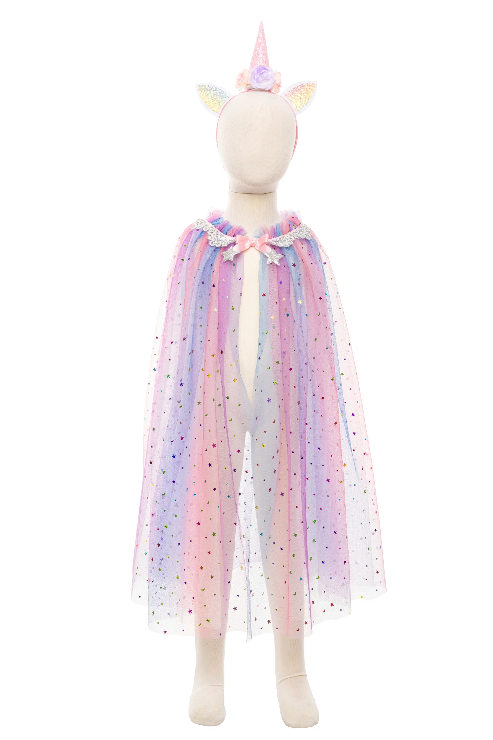 Rainbow Unicorn Cape & Headband - Image 6