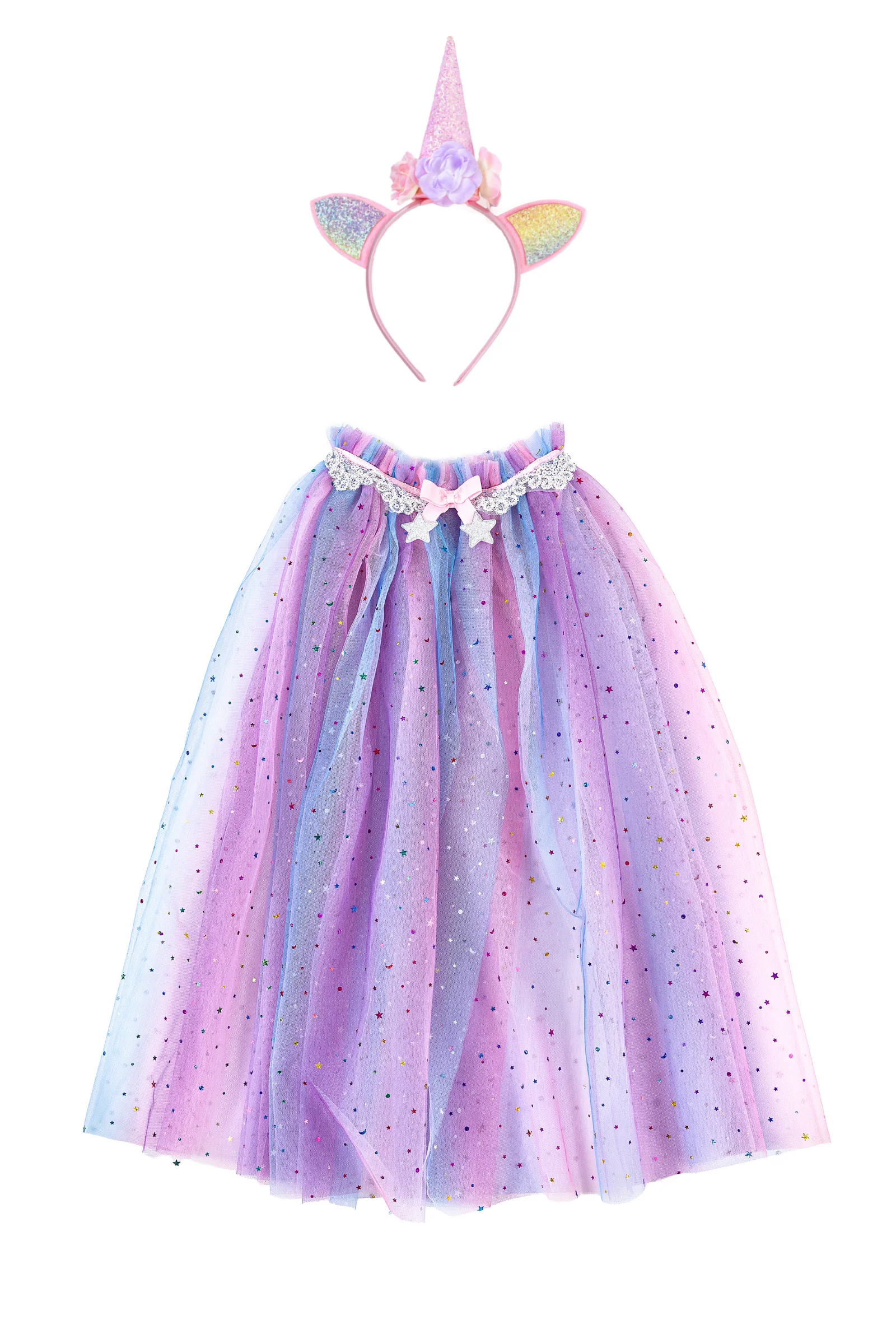 Rainbow Unicorn Cape & Headband - Image 9