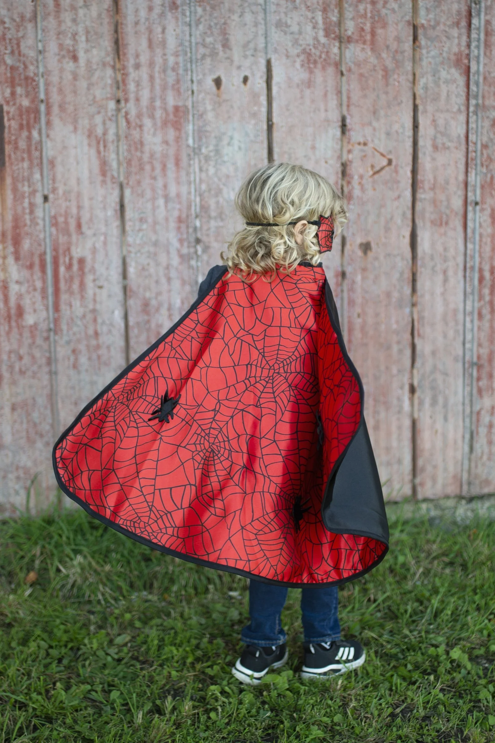 Spider Bat Reversible Cape and Mask - Image 6