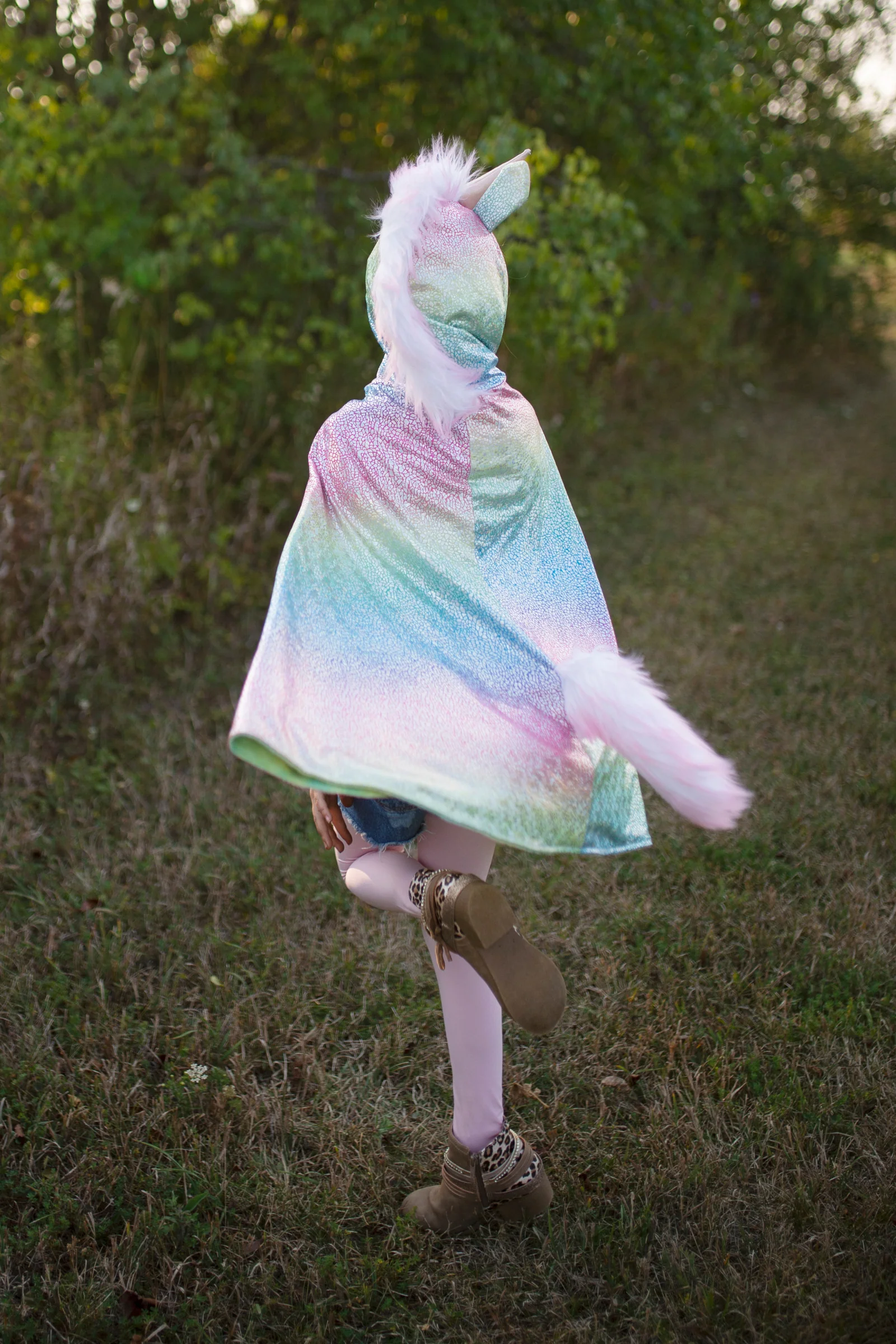 Reversible Unicorn Dragon Cape - Image 12