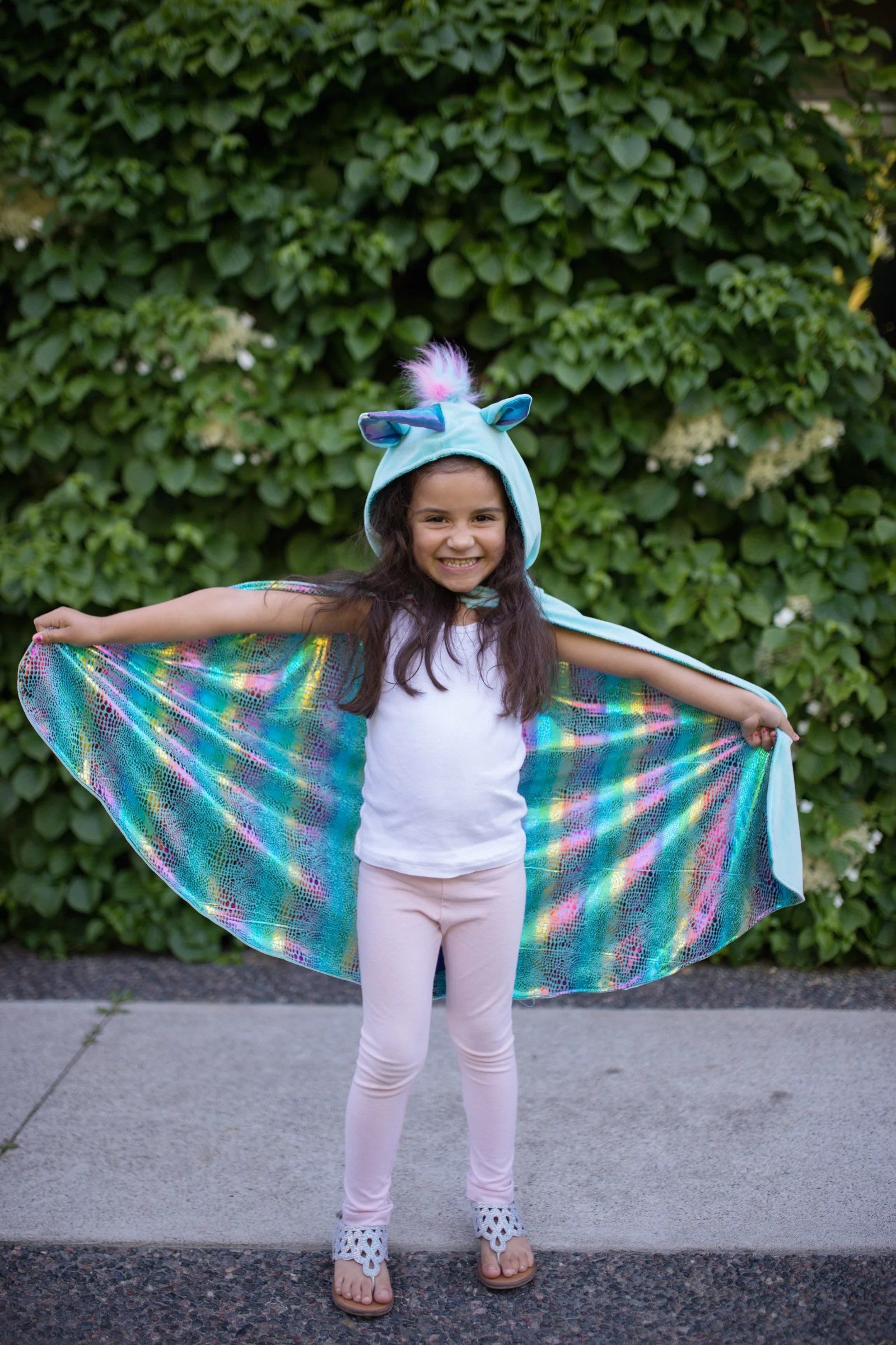 Reversible Unicorn Dragon Cape - Image 4