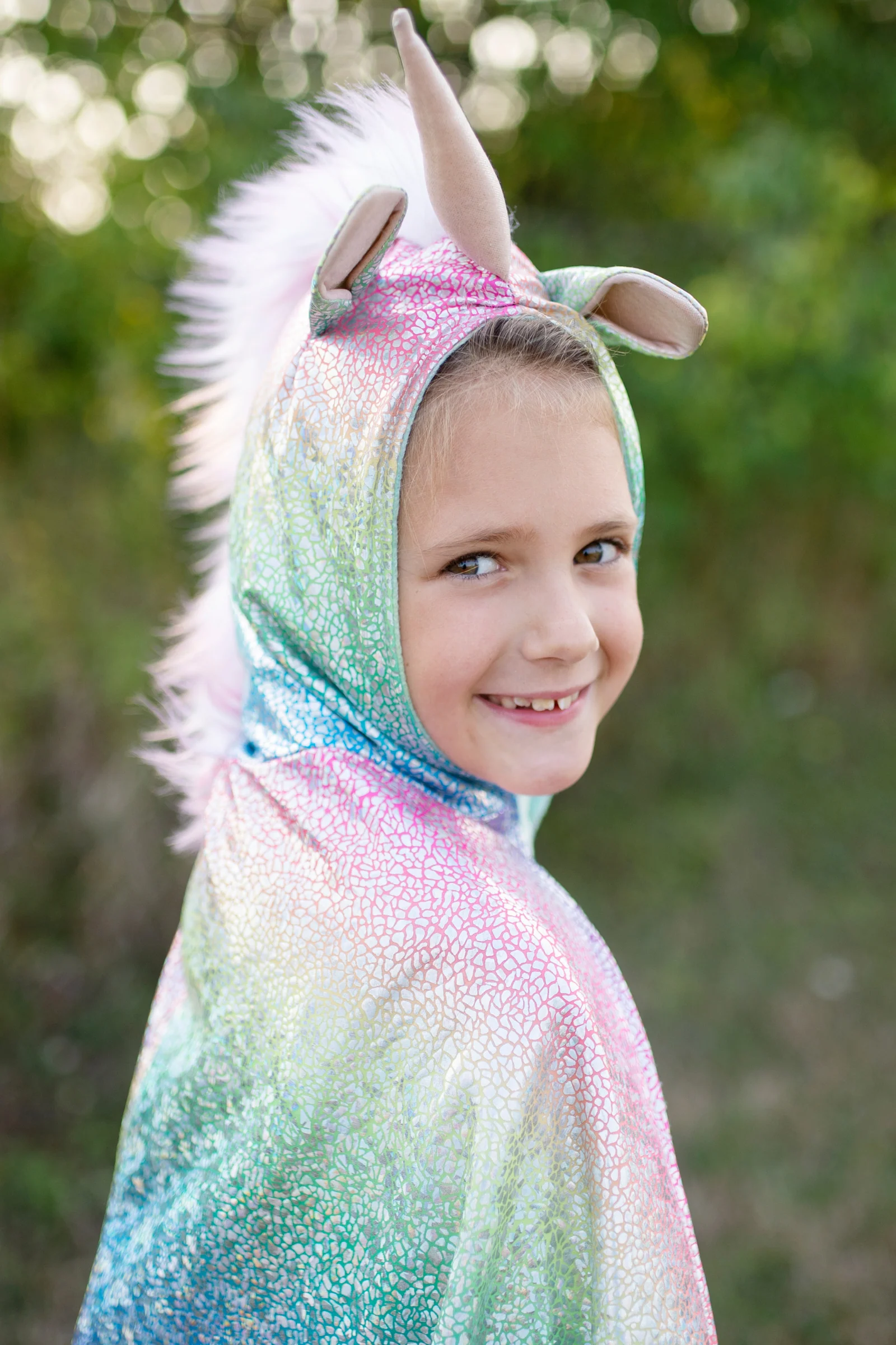 Reversible Unicorn Dragon Cape - Image 8