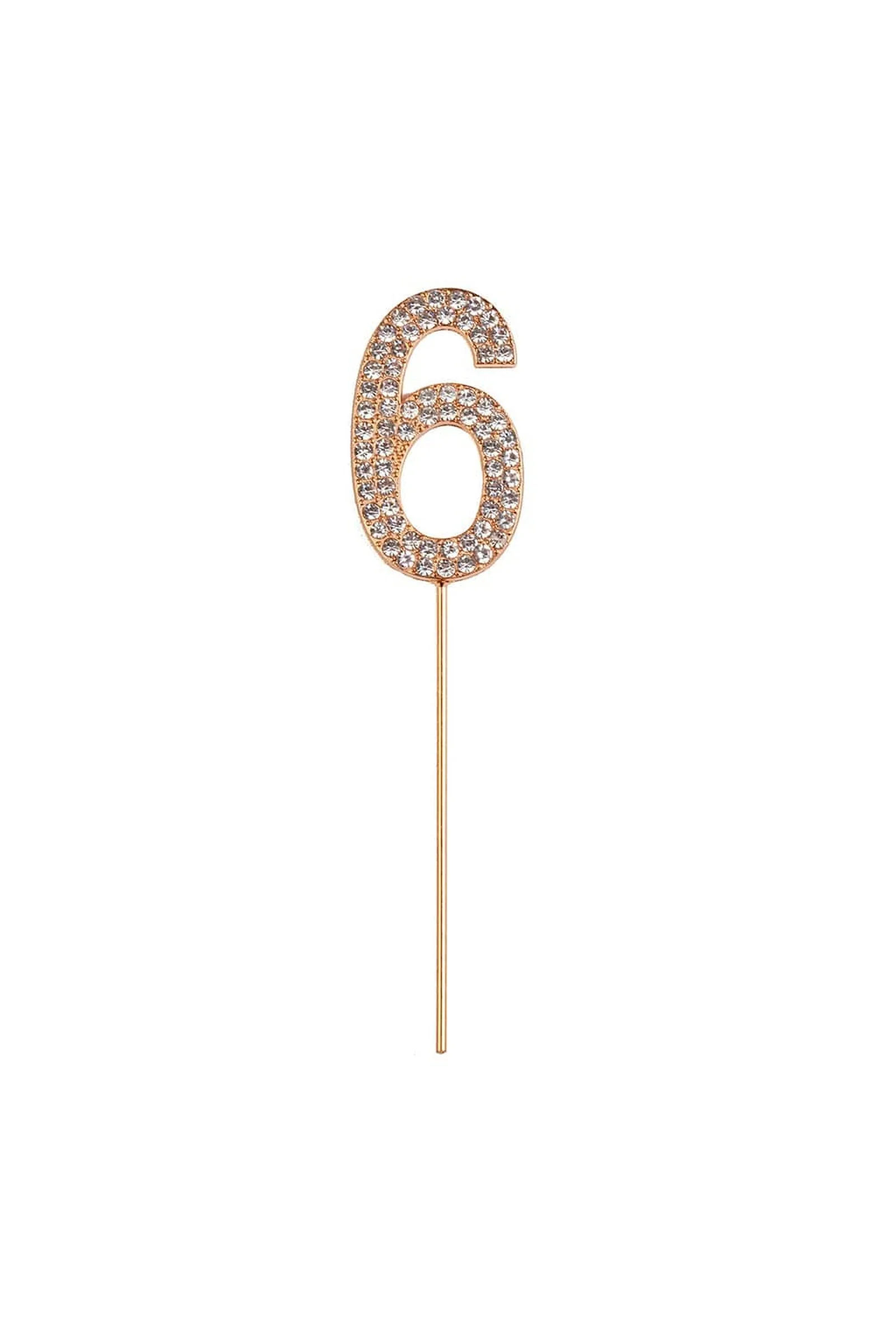 Rhinestone Cake Topper Numbers - Image 10