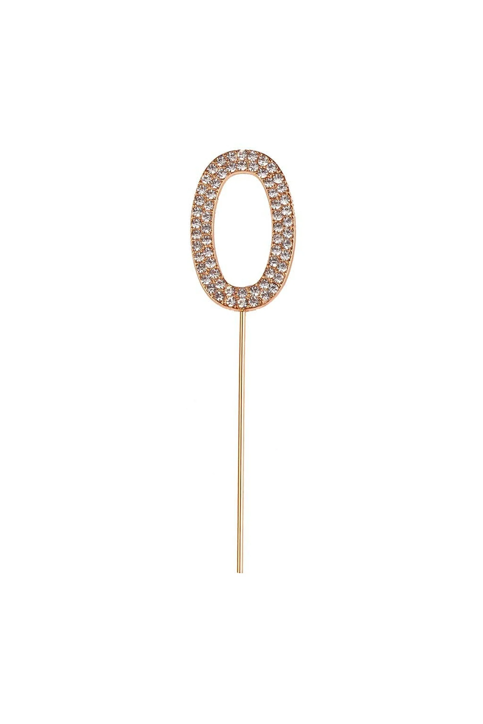 Rhinestone Cake Topper Numbers - Image 4