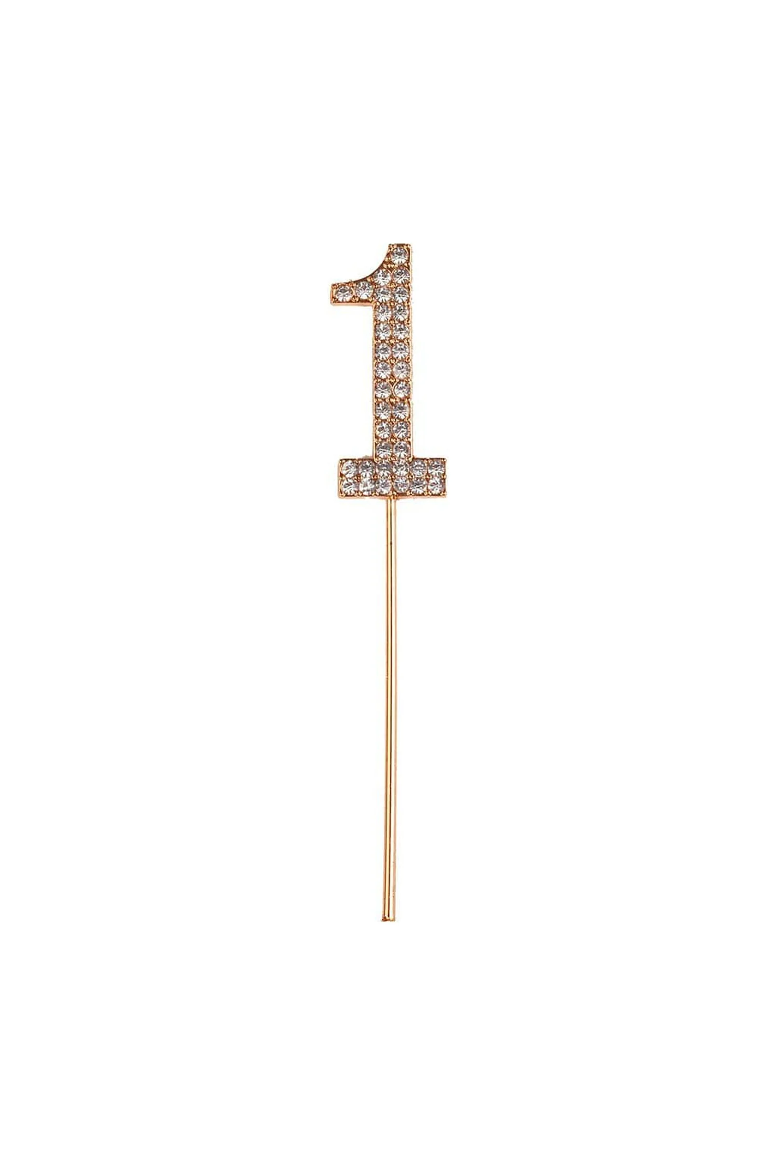Rhinestone Cake Topper Numbers - Image 5