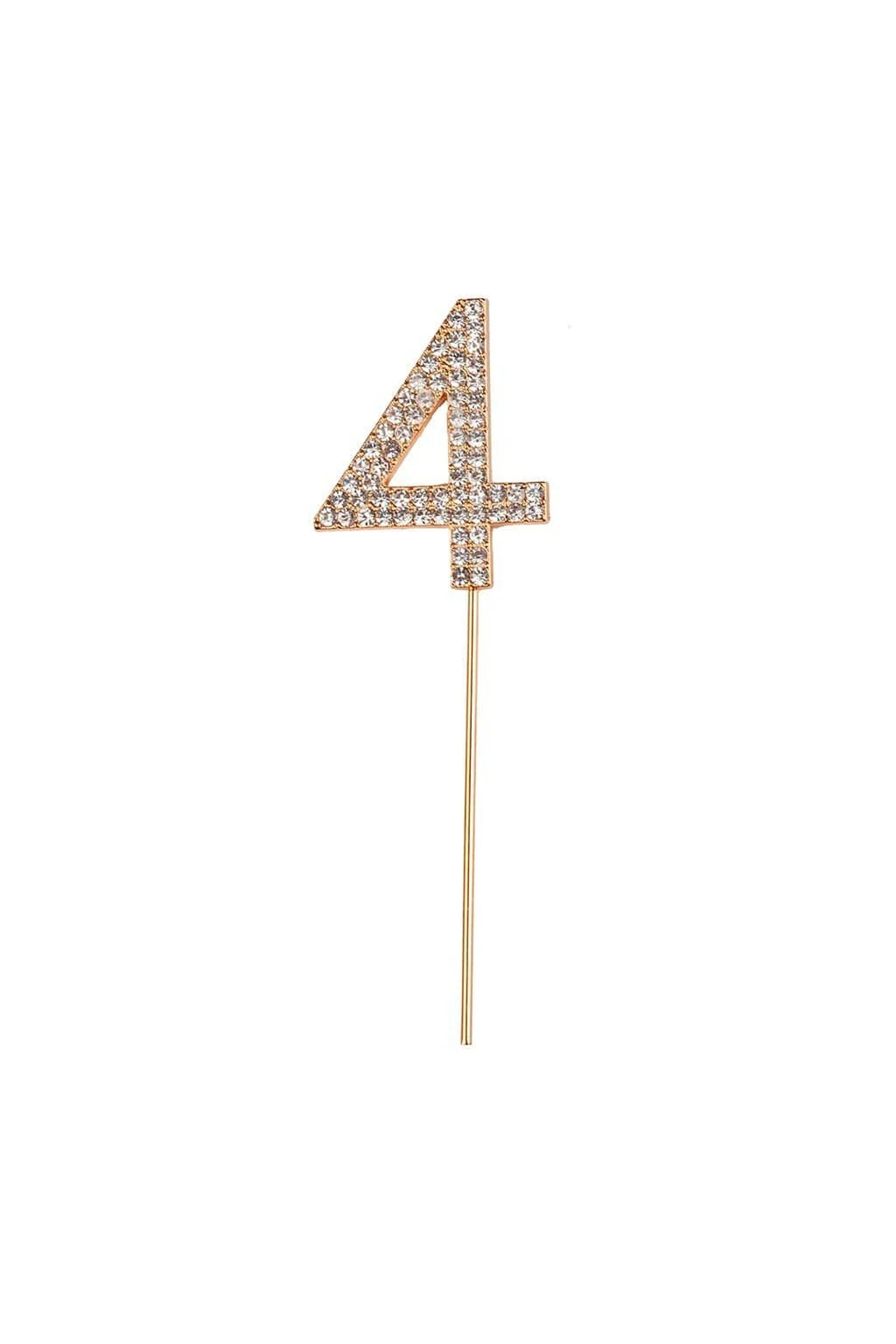 Rhinestone Cake Topper Numbers - Image 7