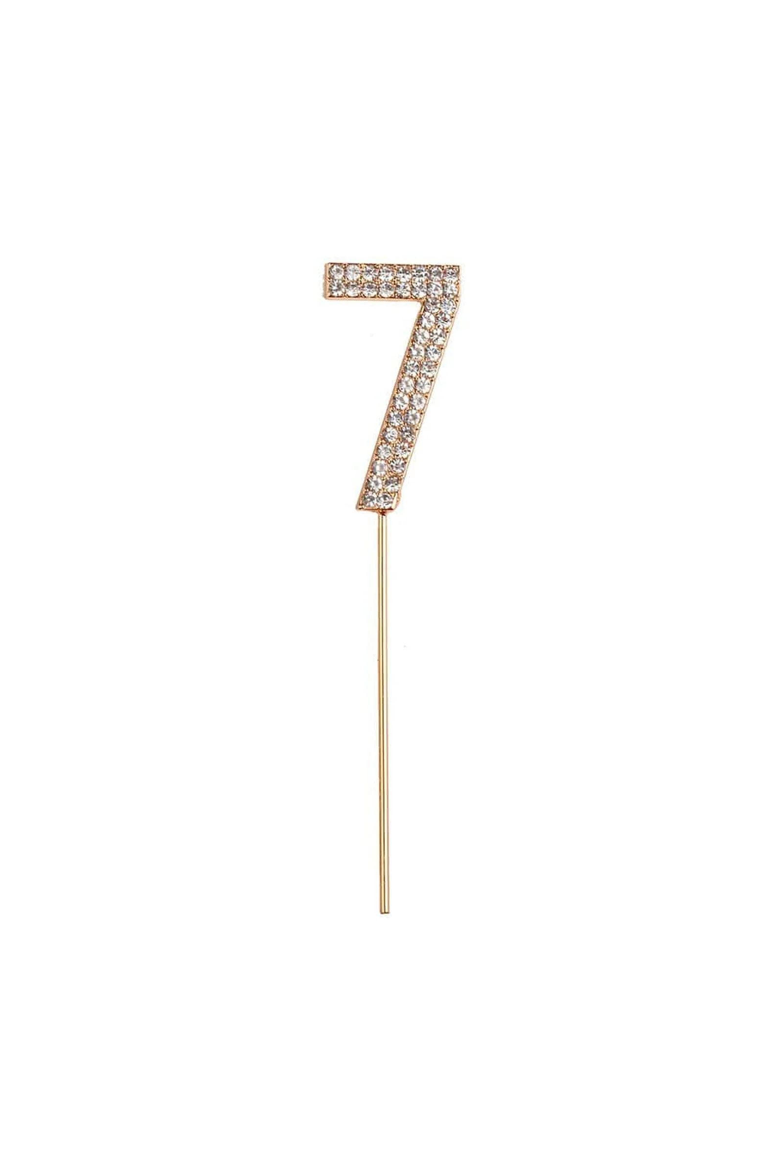 Rhinestone Cake Topper Numbers - Image 9