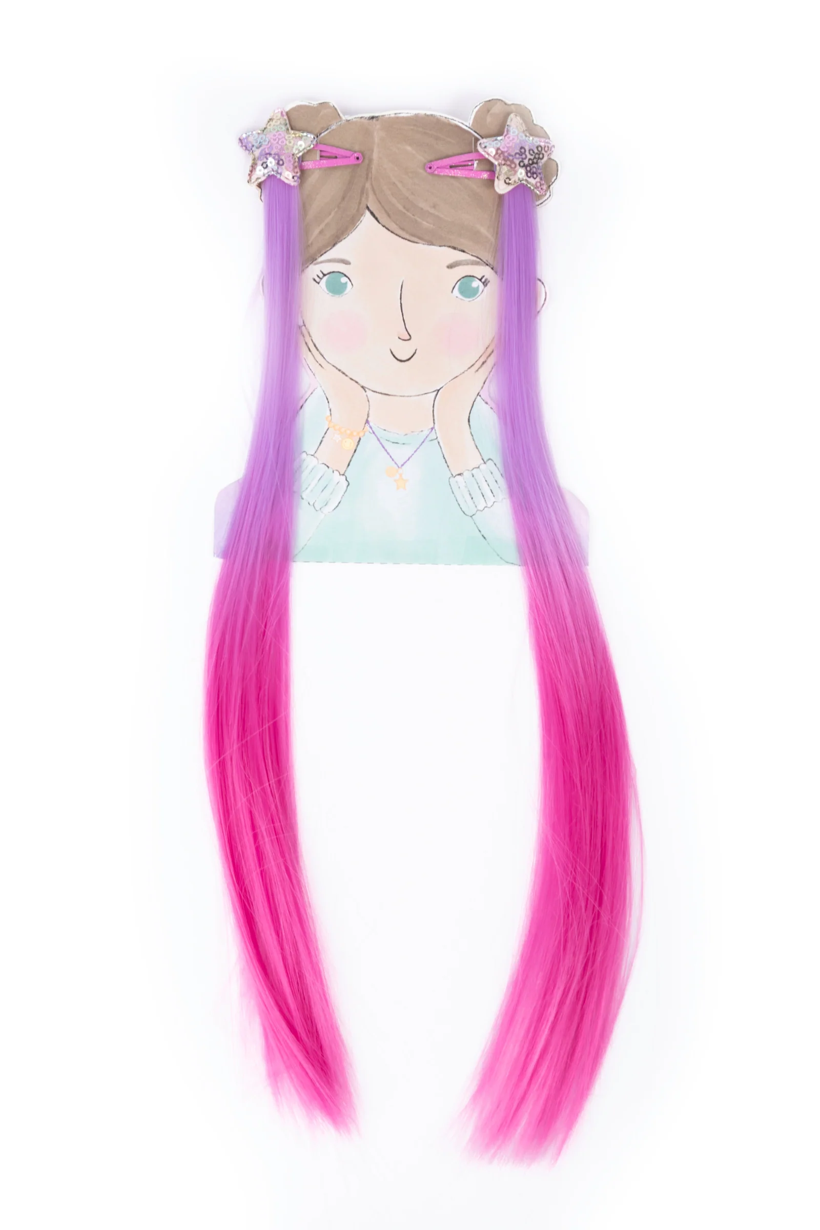 Rodeo Drive Multi Colour Clip In Extensions - Image 7