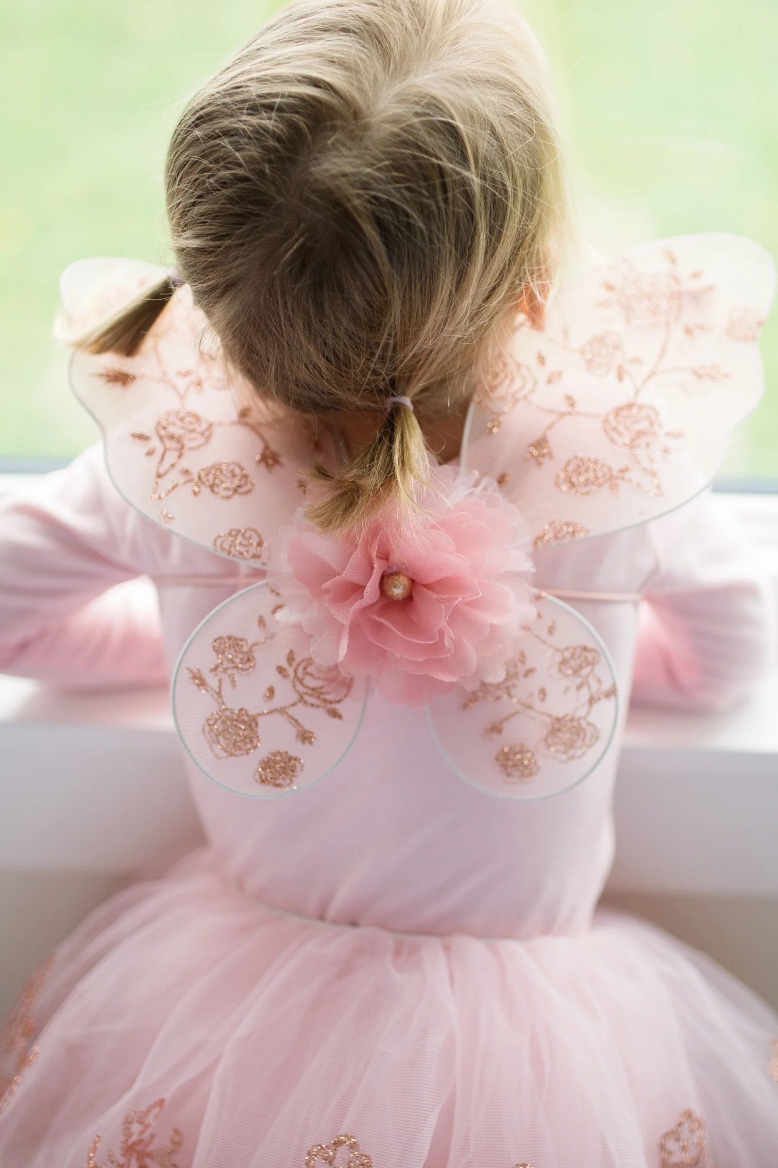 Rose Gold Tutu & Wings Set - Image 3
