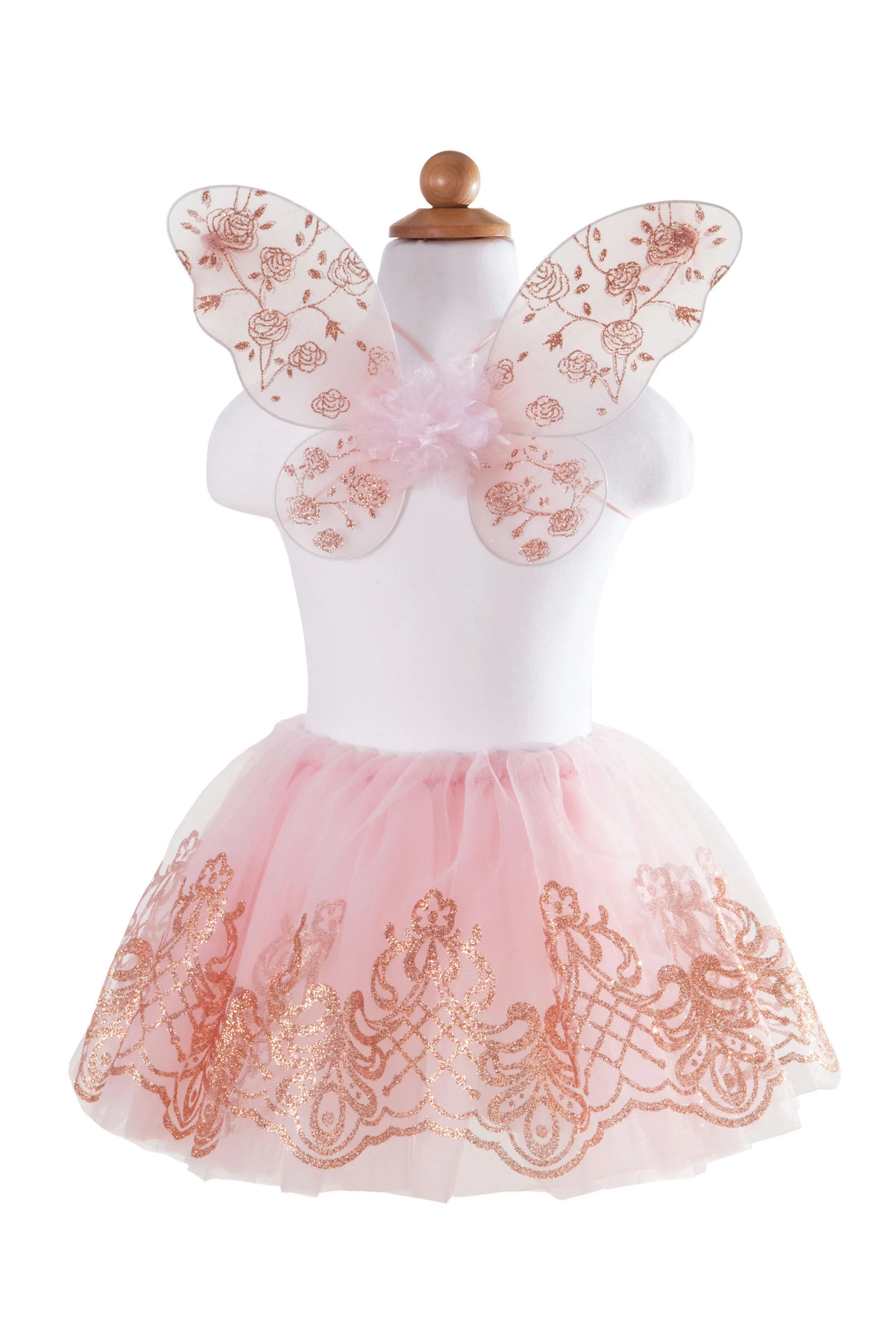 Rose Gold Tutu & Wings Set - Image 5