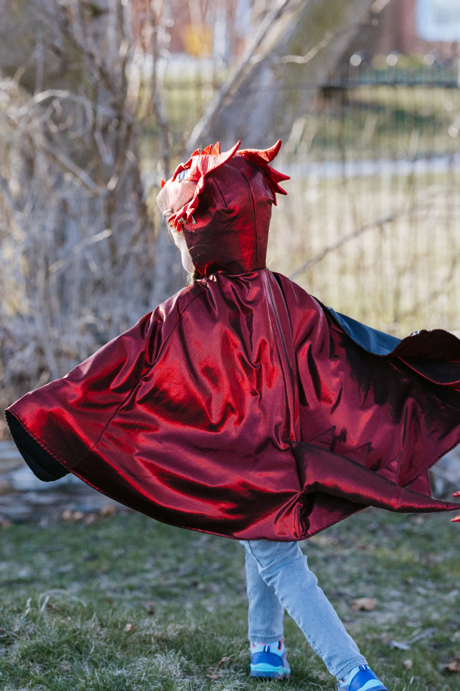 Metallic Dragon Cape - Image 6