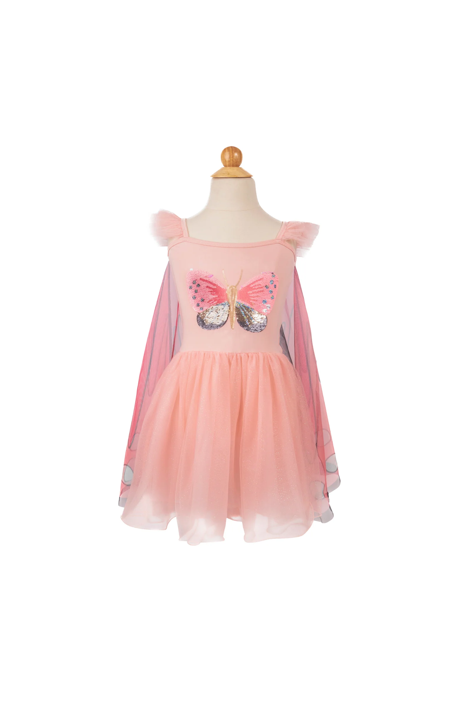 Sequins Secret Butterfly Twirl Dress with Wings - Image 6
