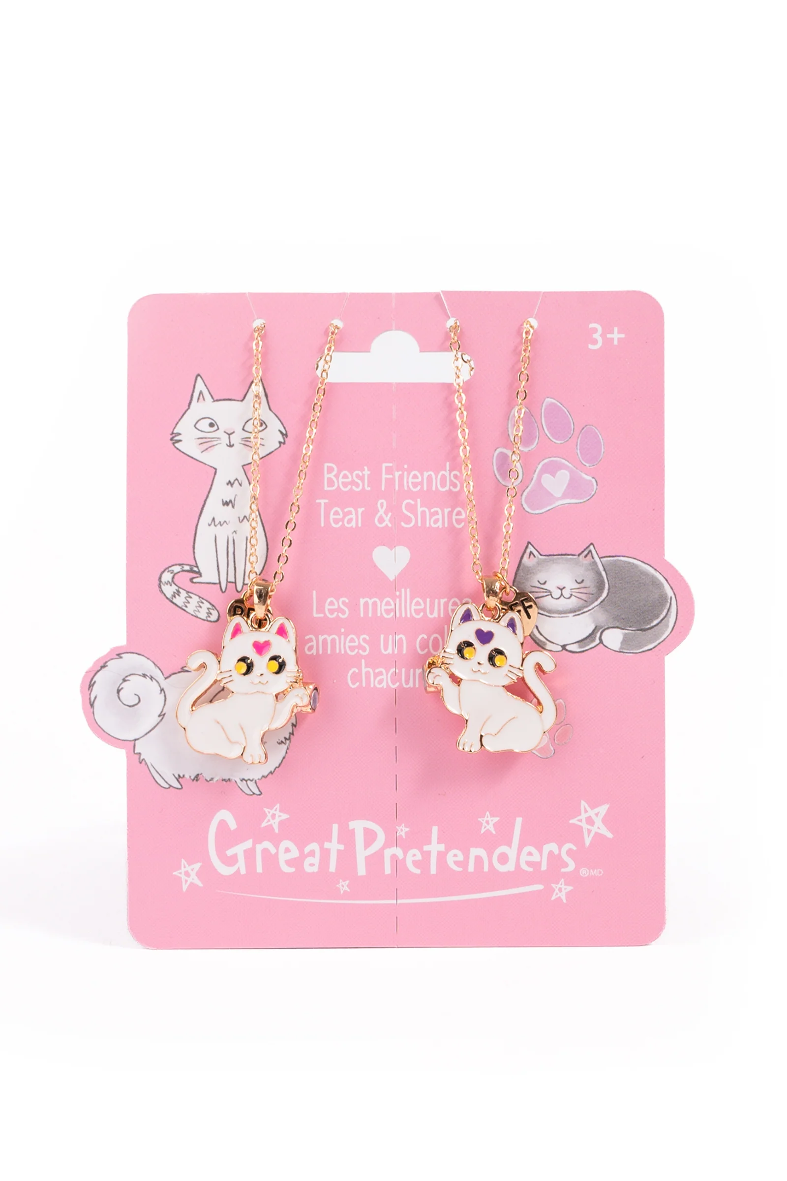 Smitten Kitten Tear & Share Necklaces, 2pc - Image 3