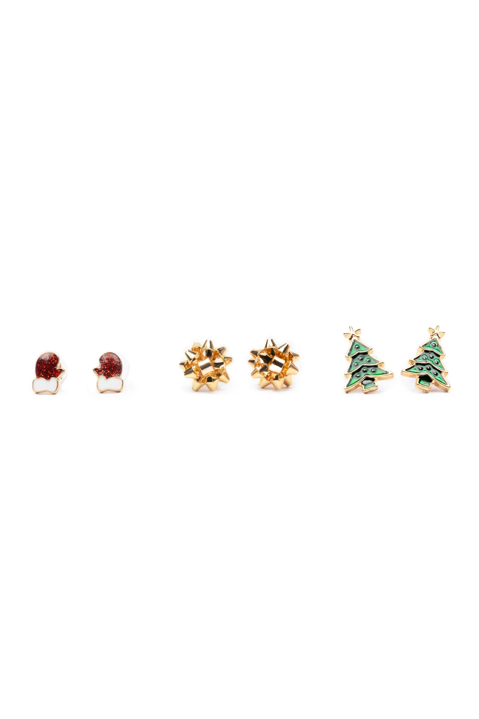Snowman Pierced & Clip On Earrings, 2pcs Assorted - Image 3