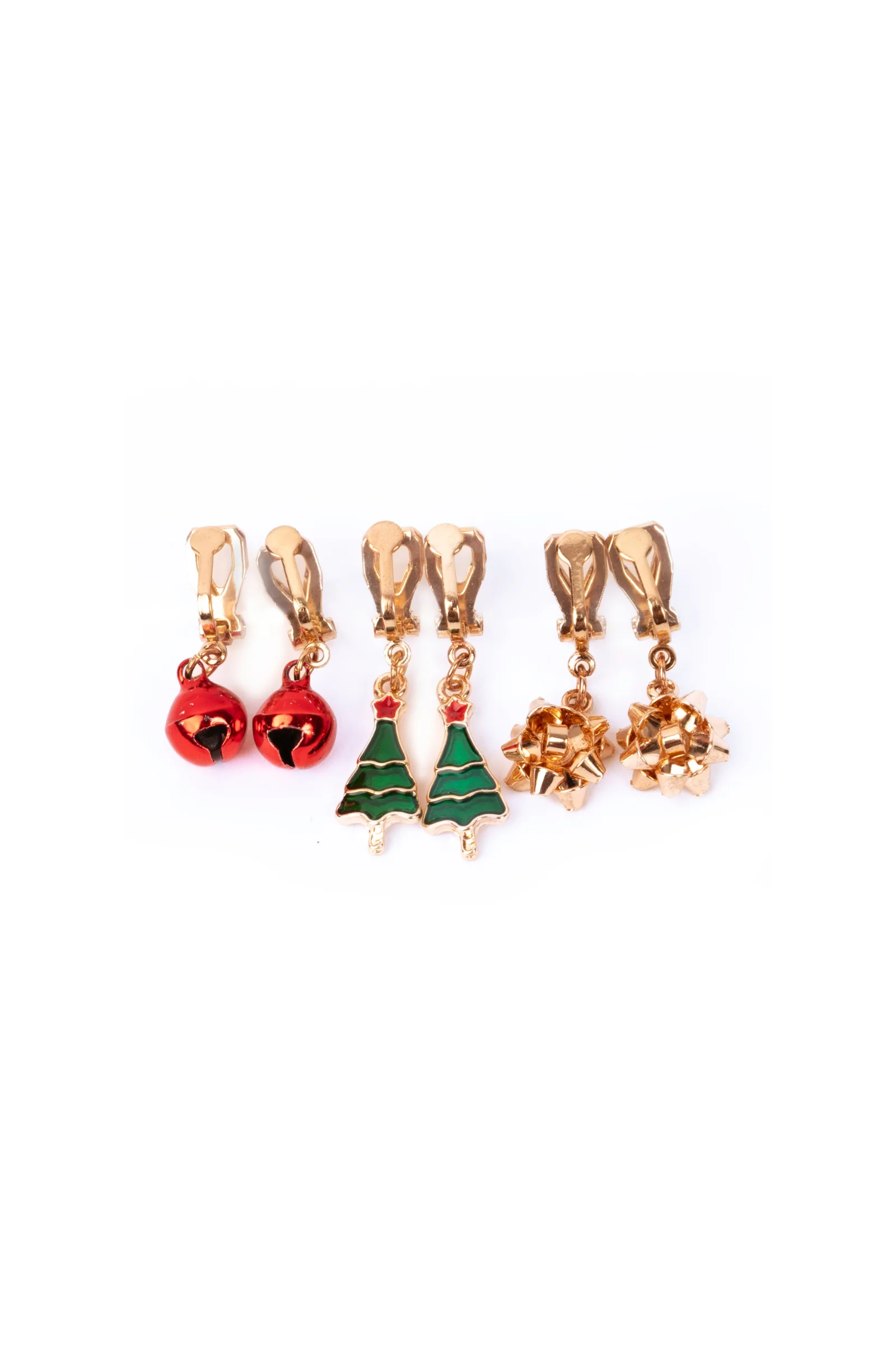 Snowman Pierced & Clip On Earrings, 2pcs Assorted - Image 4