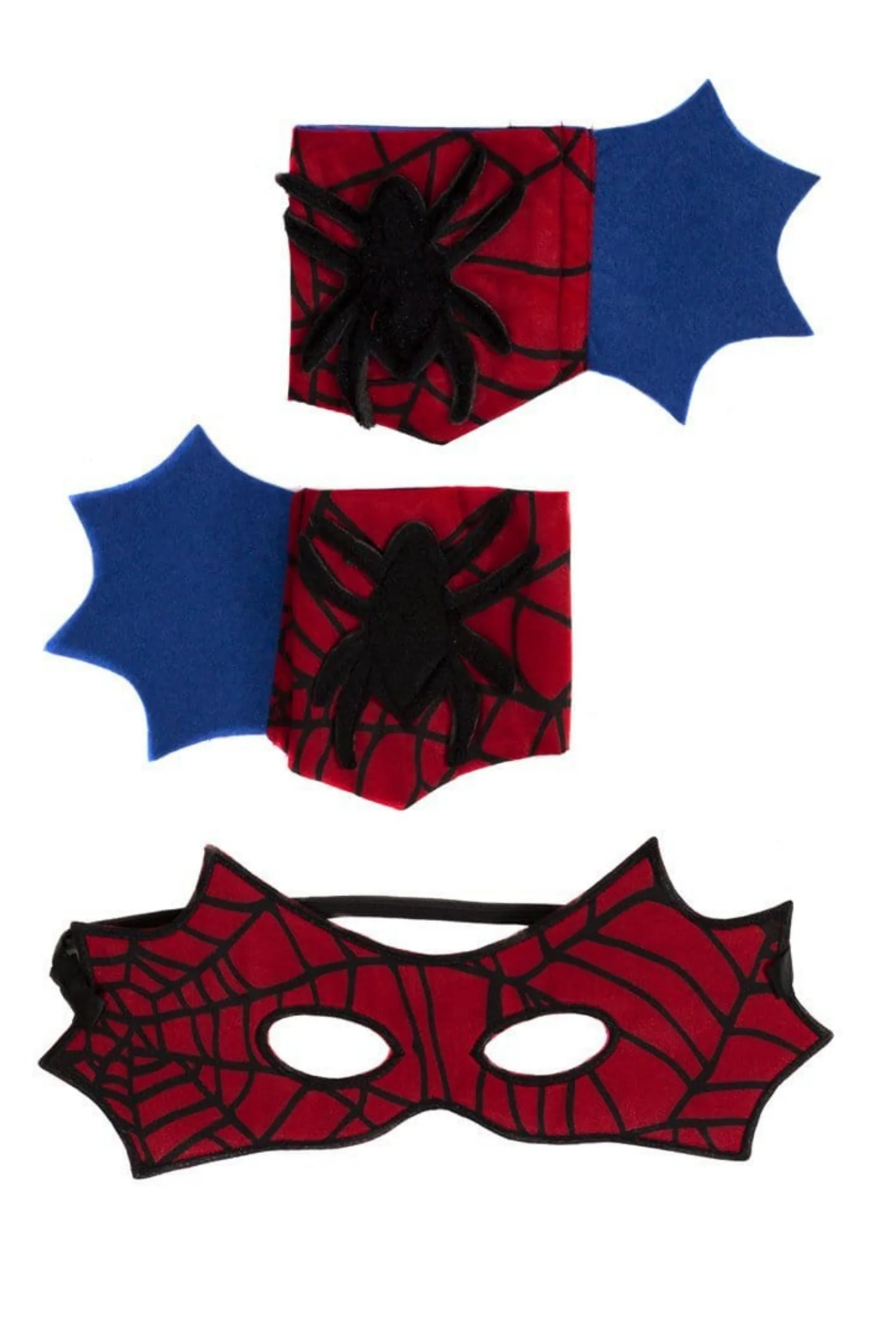 Spider Cape Set with Mask and Cuffs - Image 11