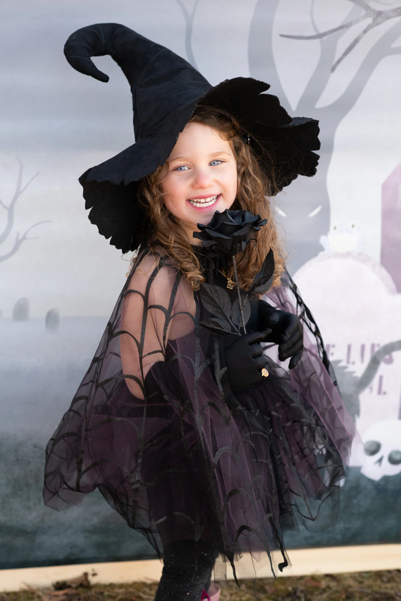 Spider Witch Tutu and Cape - Image 3
