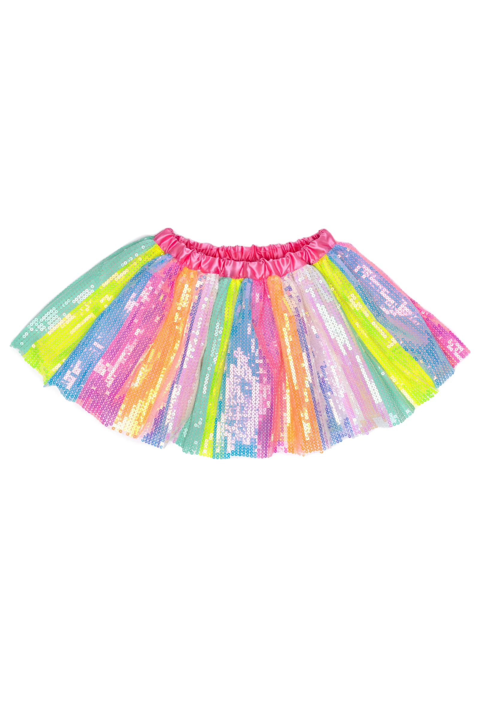 Stripy Sequins Skirt - Image 3