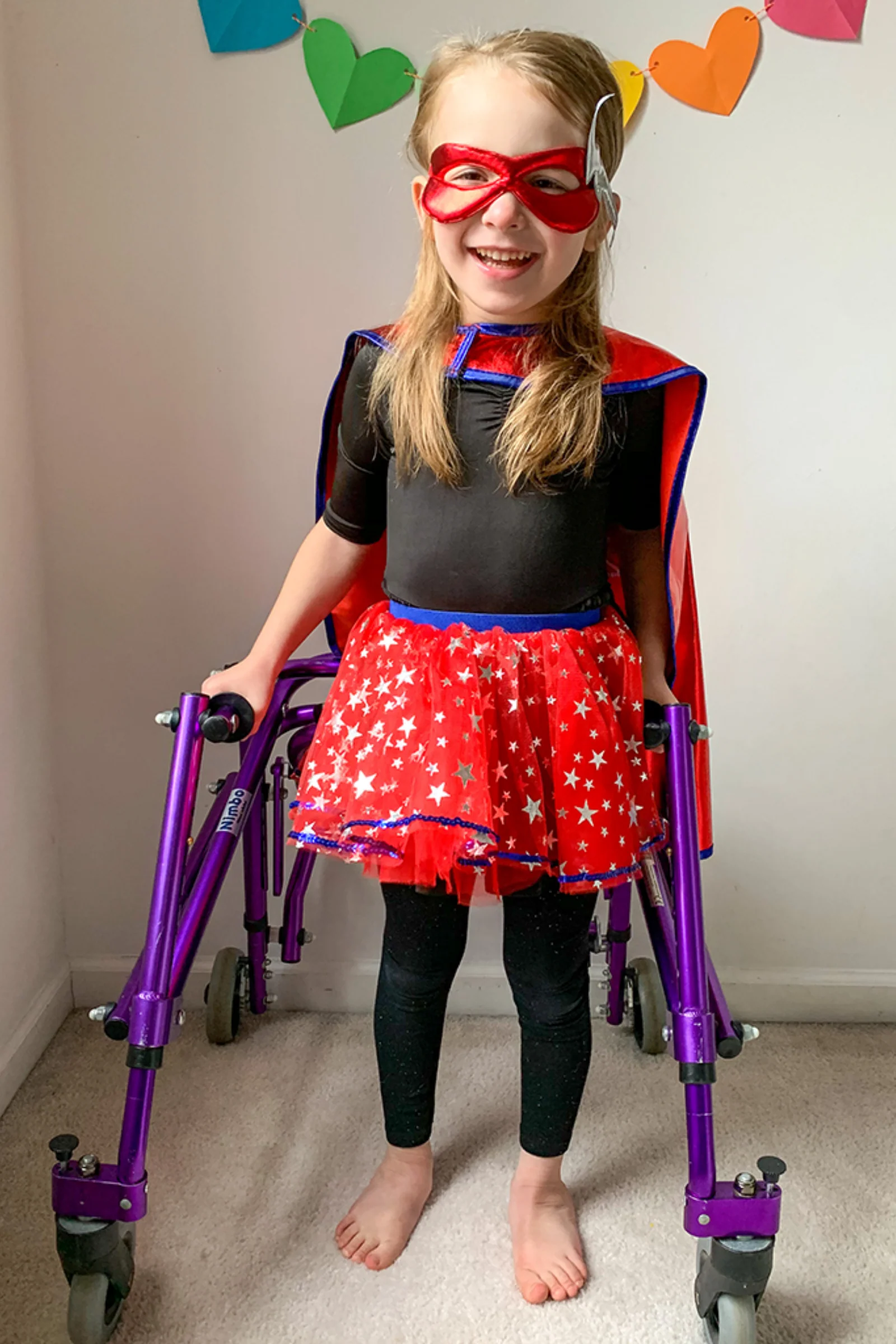 Superhero Tutu Cape and Mask Set - Image 3