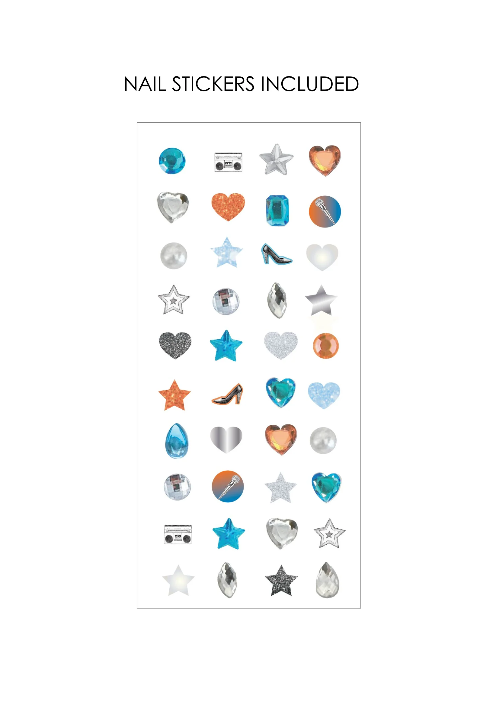 Taylor'd To Perfection Nail Polish Set and Nail Sticker Set - Image 4