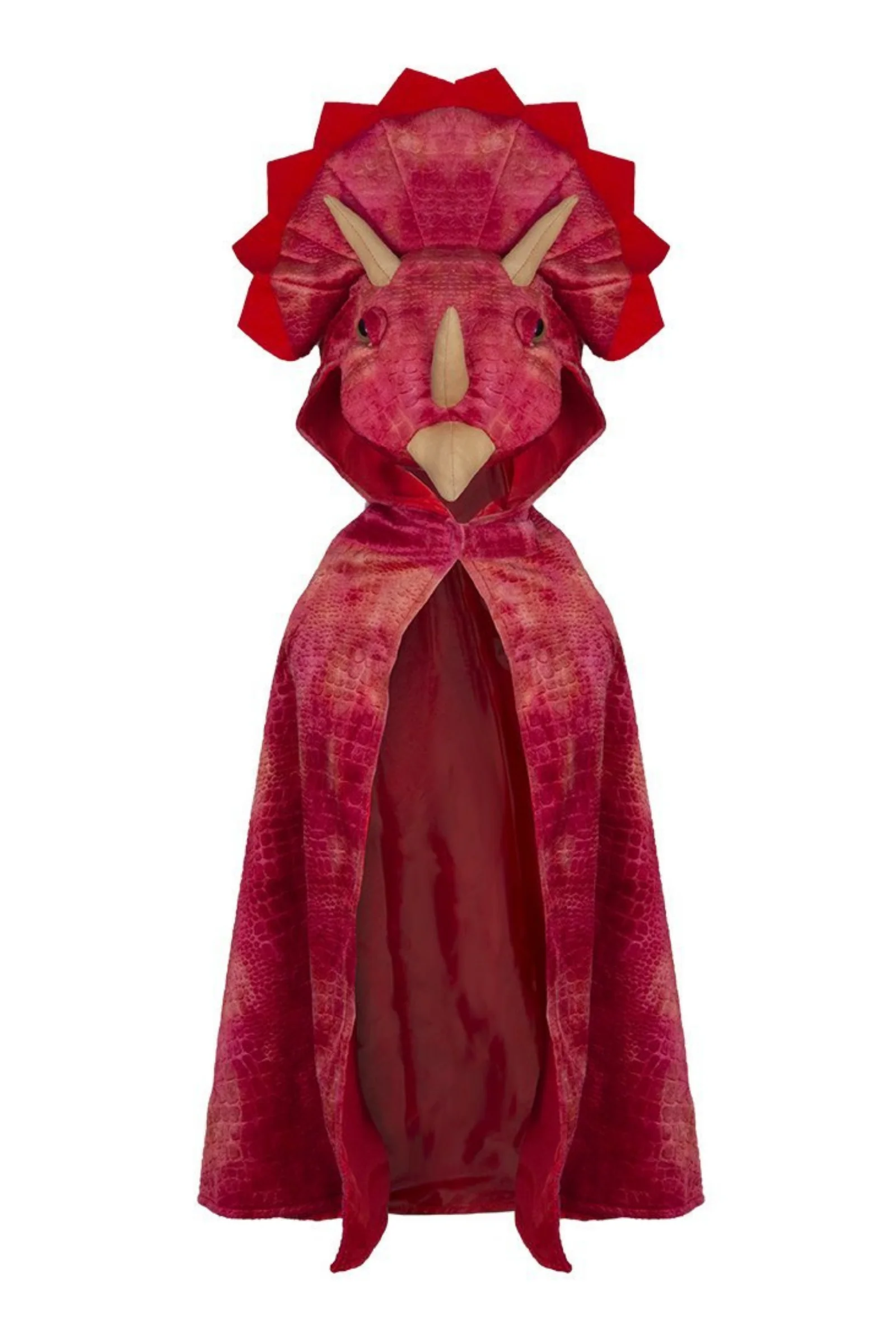 Triceratops Hooded Dinosaur Cape - Image 5