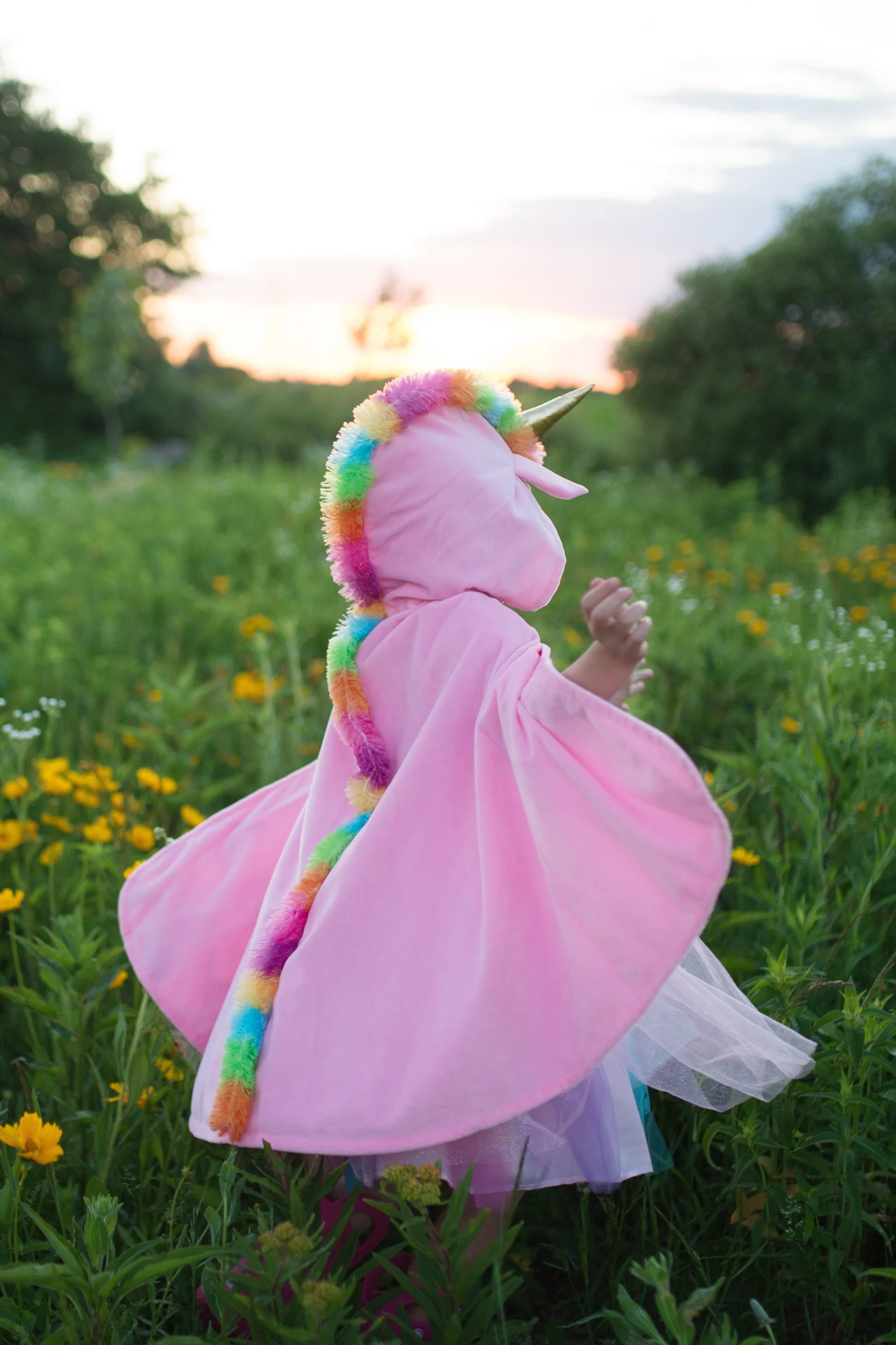 Pink Unicorn Cape - Image 4