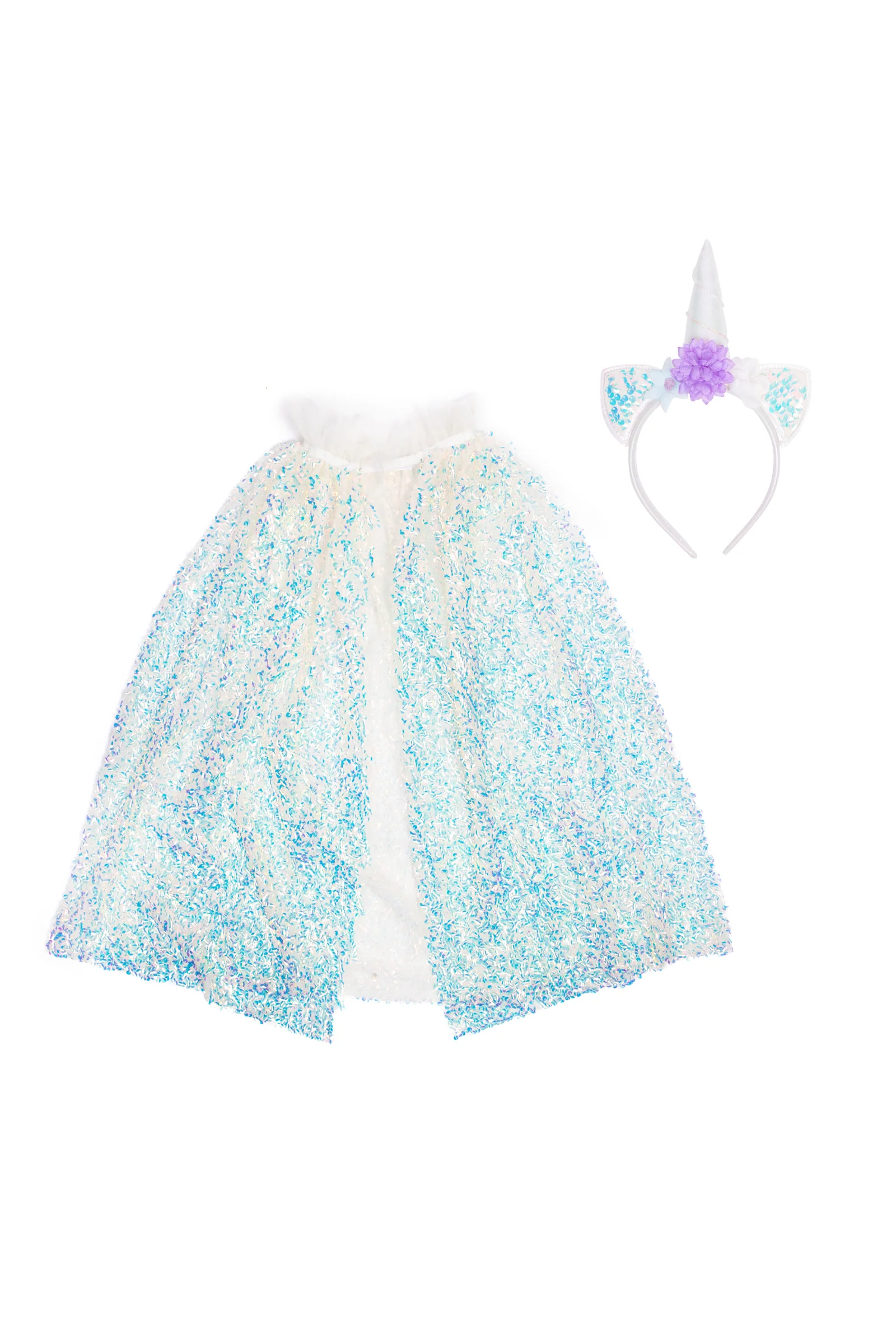 Unicorn Sparkle Cape and Headband - Image 4