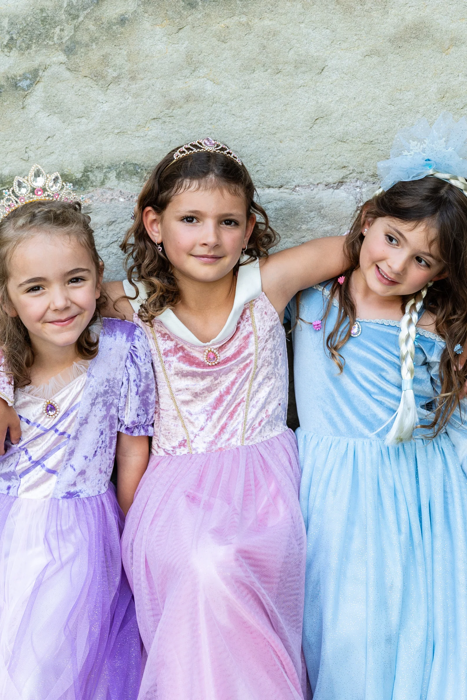 Velvety Soft Sleeping Sweetheart Princess Gown with Arm Warmers - Image 5