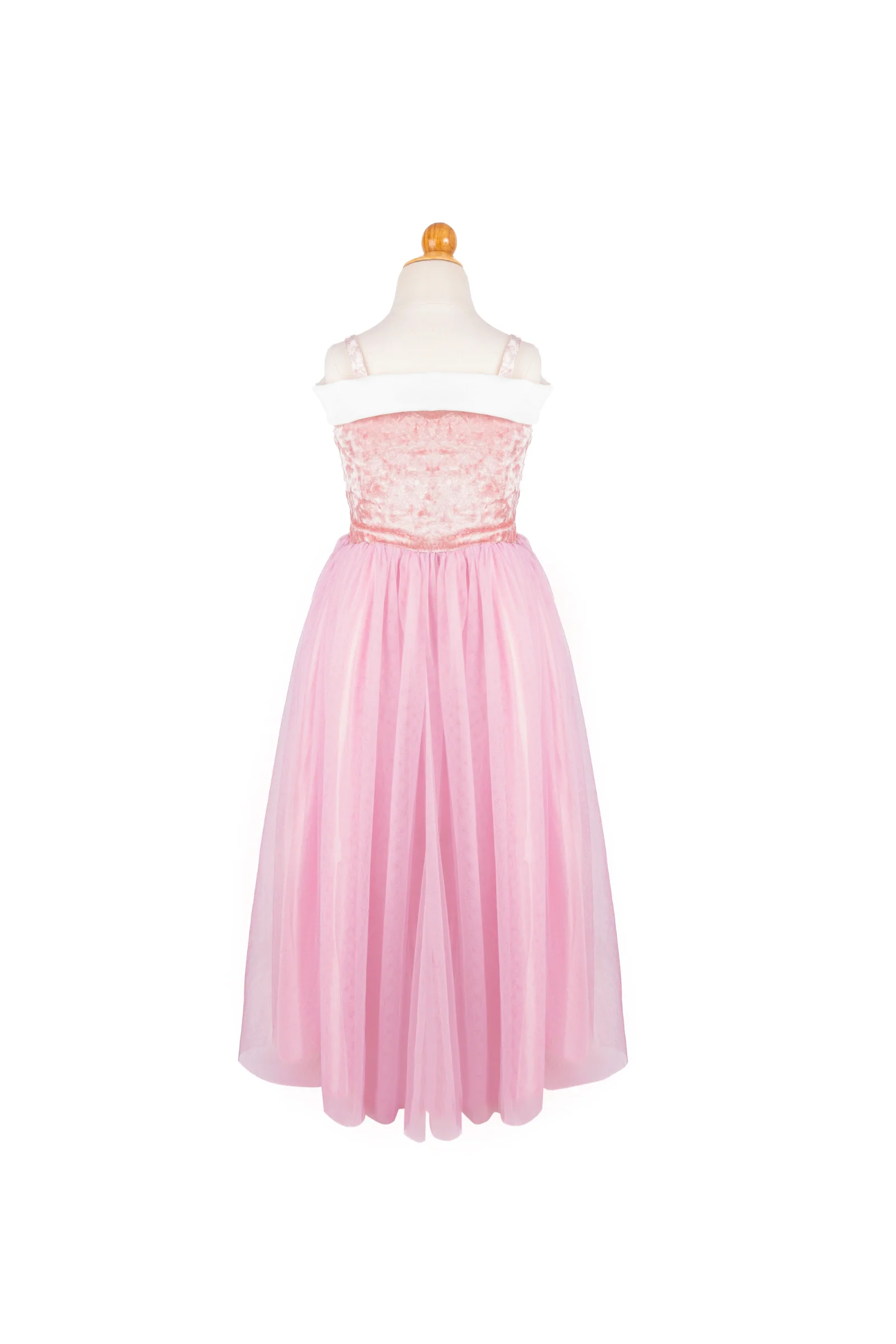 Velvety Soft Sleeping Sweetheart Princess Gown with Arm Warmers - Image 7