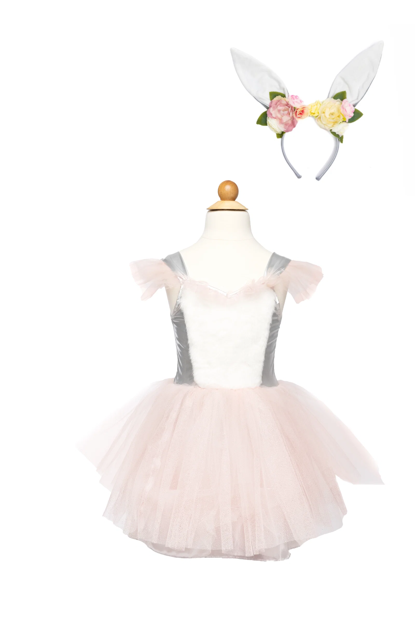 Woodland Bunny Dress & Headpiece - Image 5