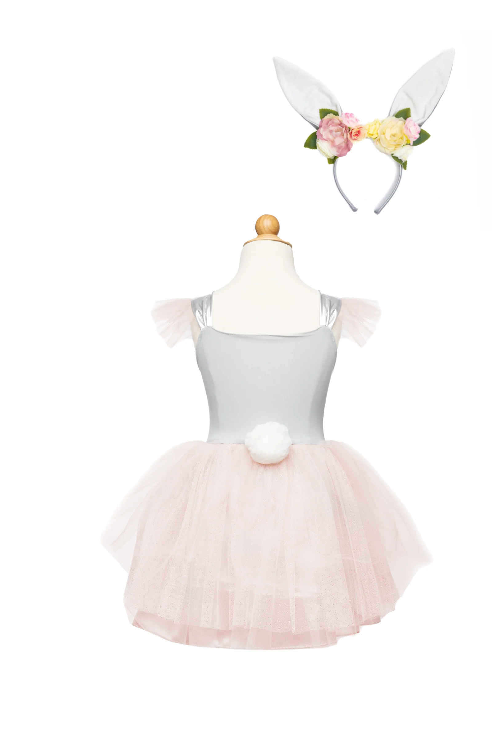 Woodland Bunny Dress & Headpiece - Image 6
