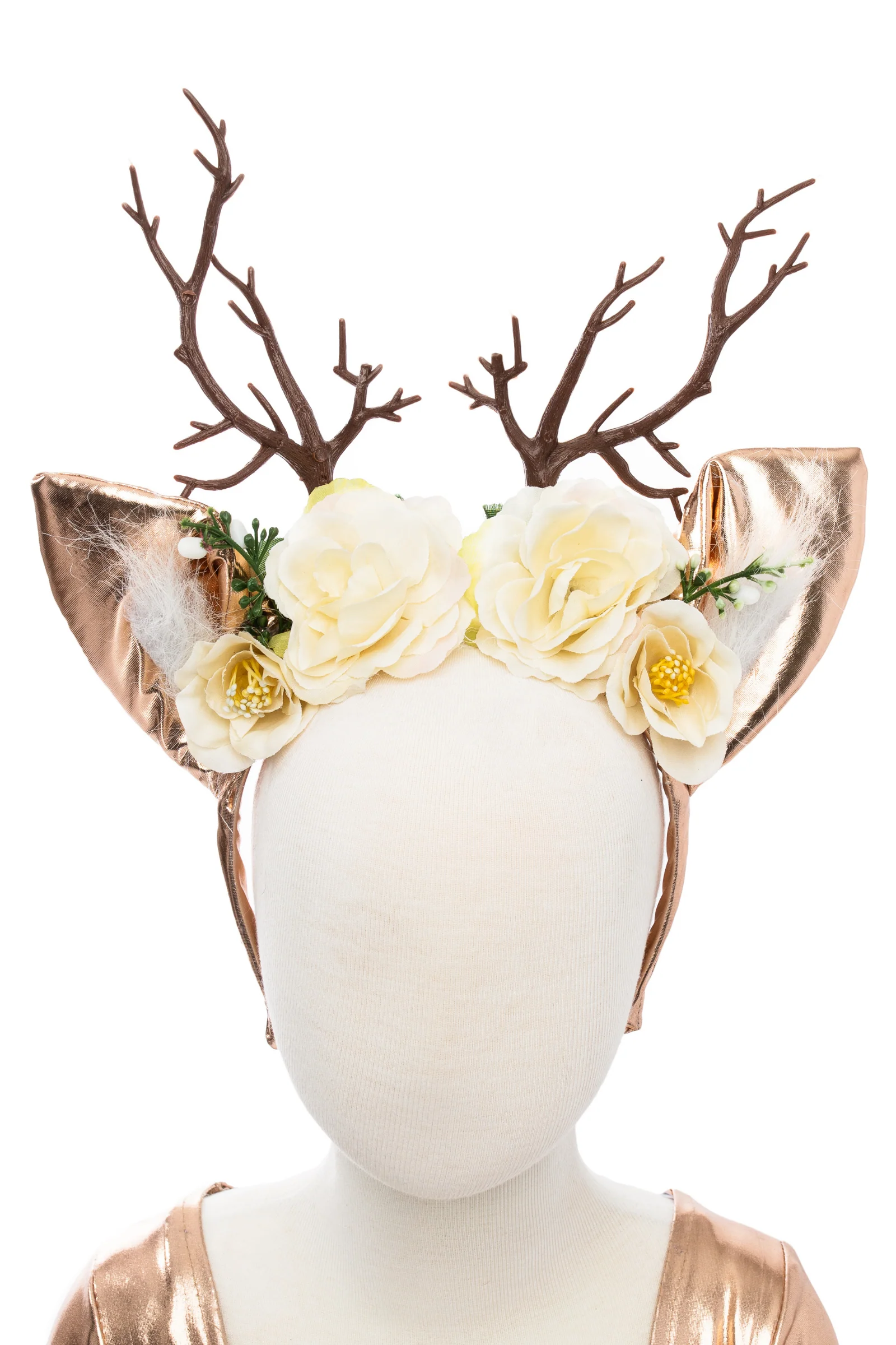 Woodland Deer Dress with Headpiece - Image 7