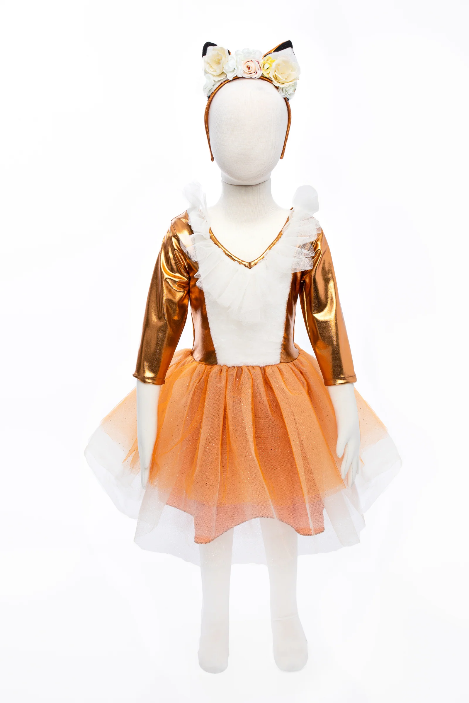 Woodland Fox Dress with Headpiece - Image 7