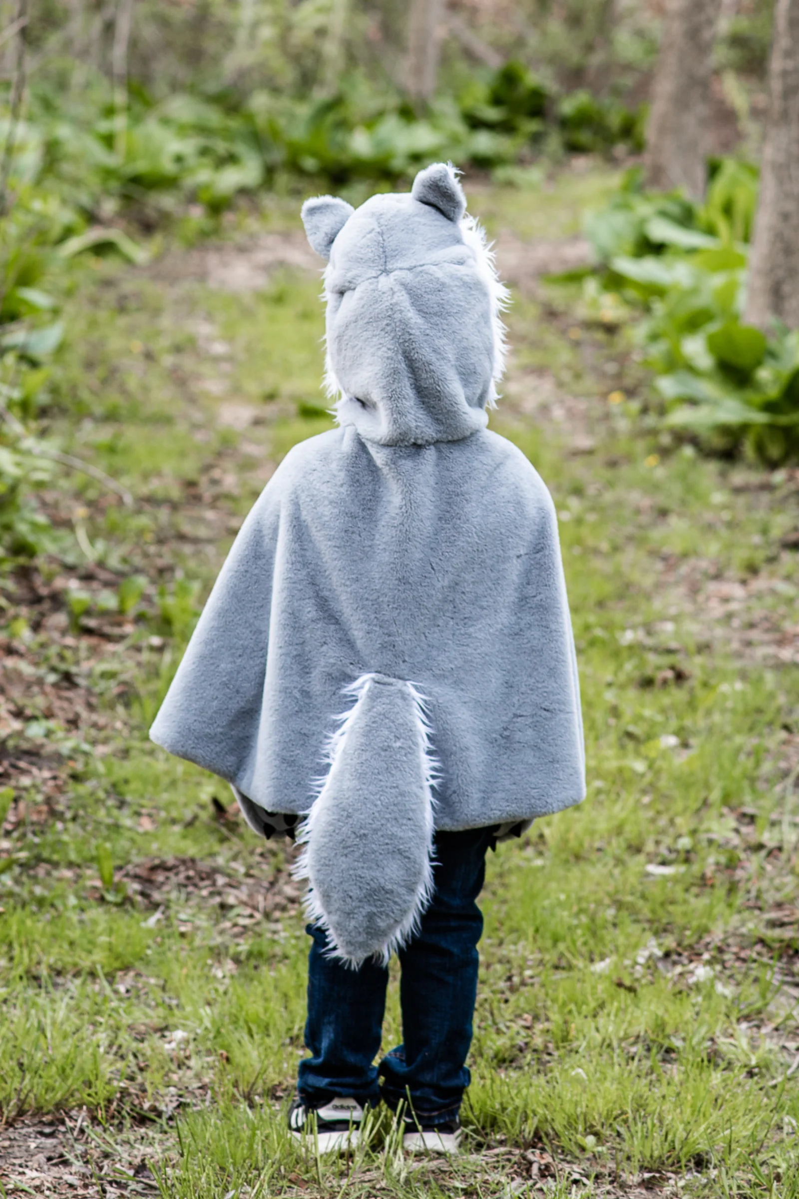 Woodland Storybook Wolf Cape - Image 4