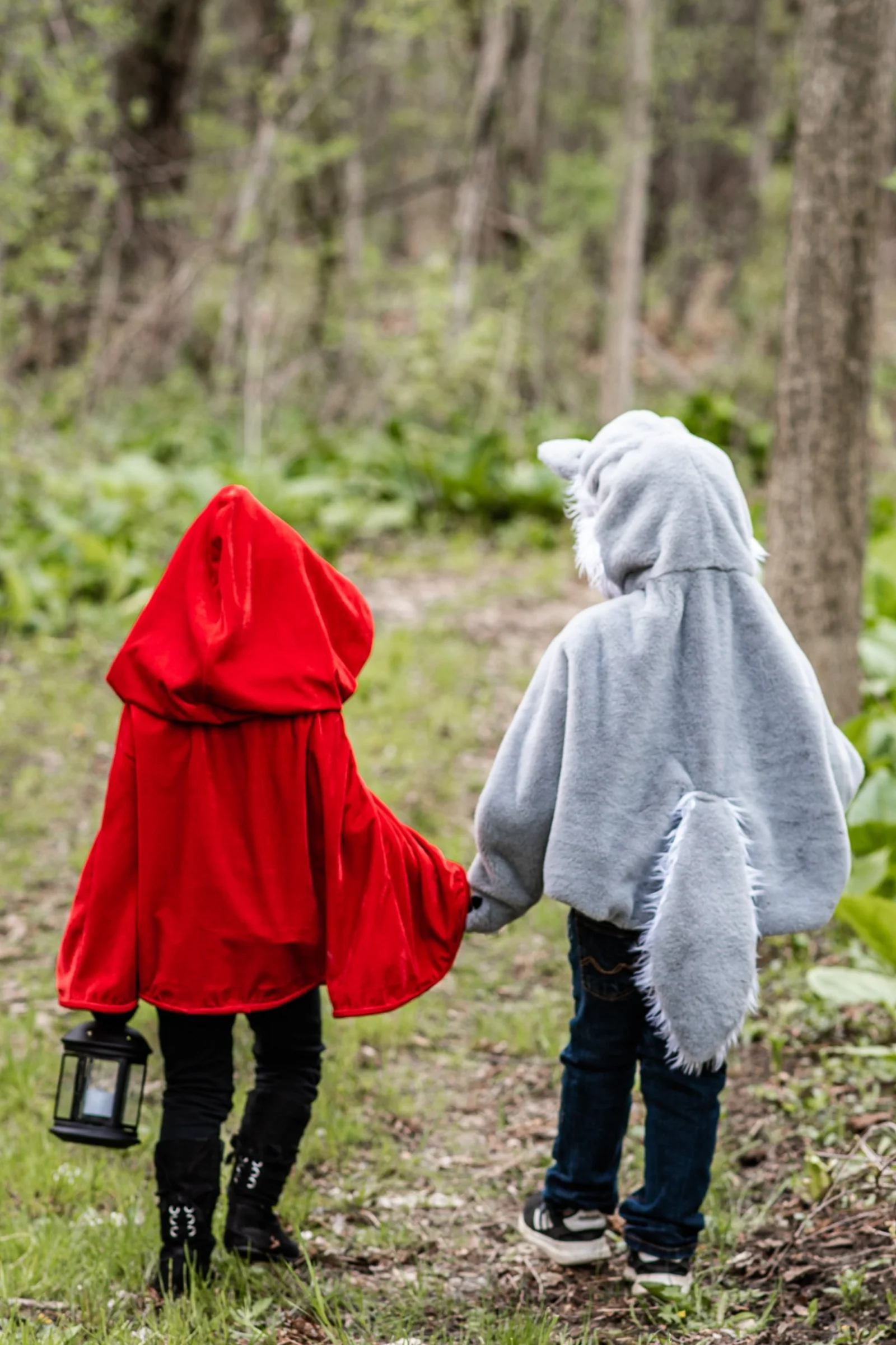 Woodland Storybook Wolf Cape - Image 9